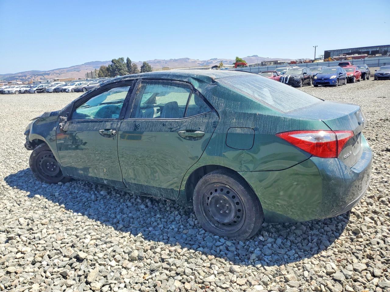 2014 Toyota Corolla Le Green vin: 2T1BURHE5EC025846