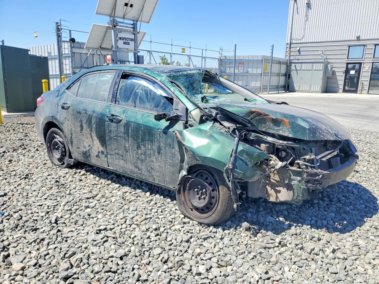 2014 Toyota Corolla Le Green vin: 2T1BURHE5EC025846