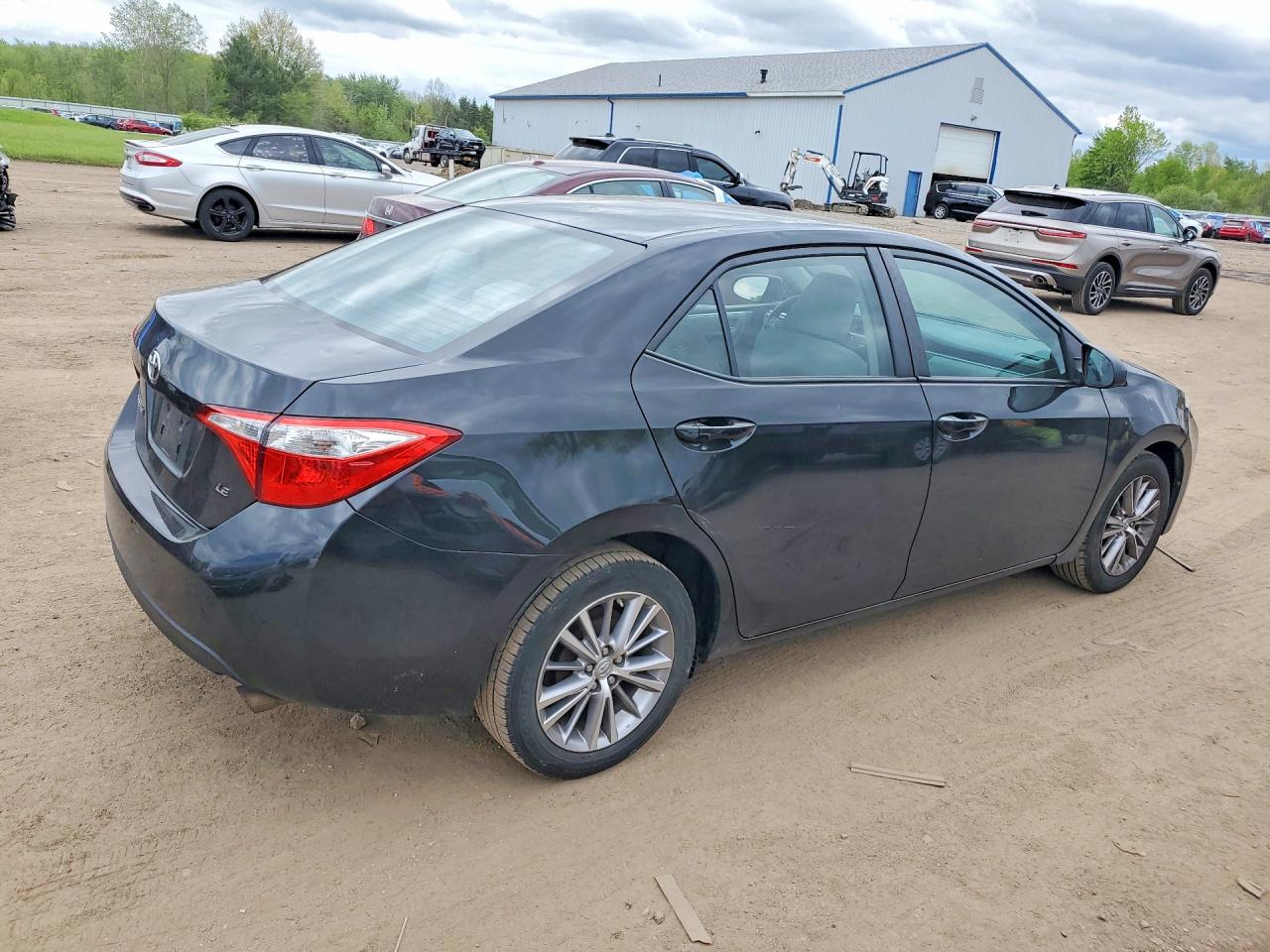 2014 Toyota Corolla Le Plus Black vin: 2T1BURHE5EC030481