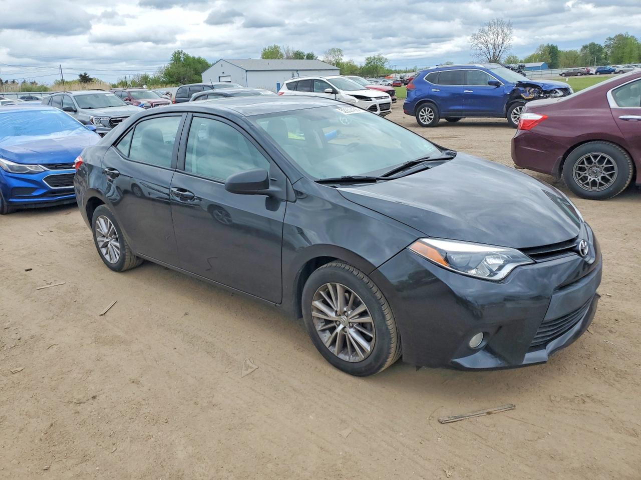 2014 Toyota Corolla Le Plus Black vin: 2T1BURHE5EC030481