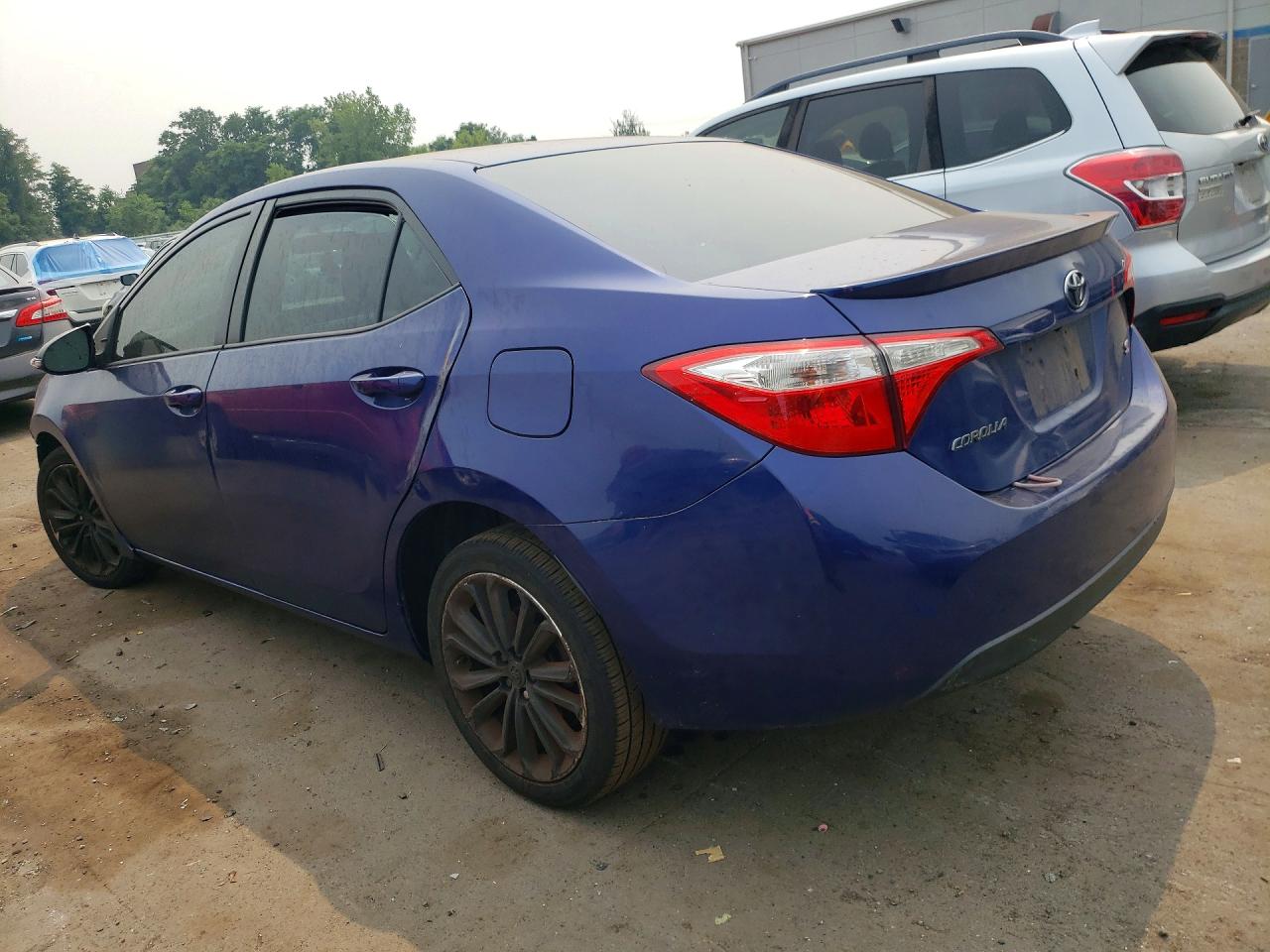 2014 Toyota Corolla S Plus Синий vin: 2T1BURHE5EC032540