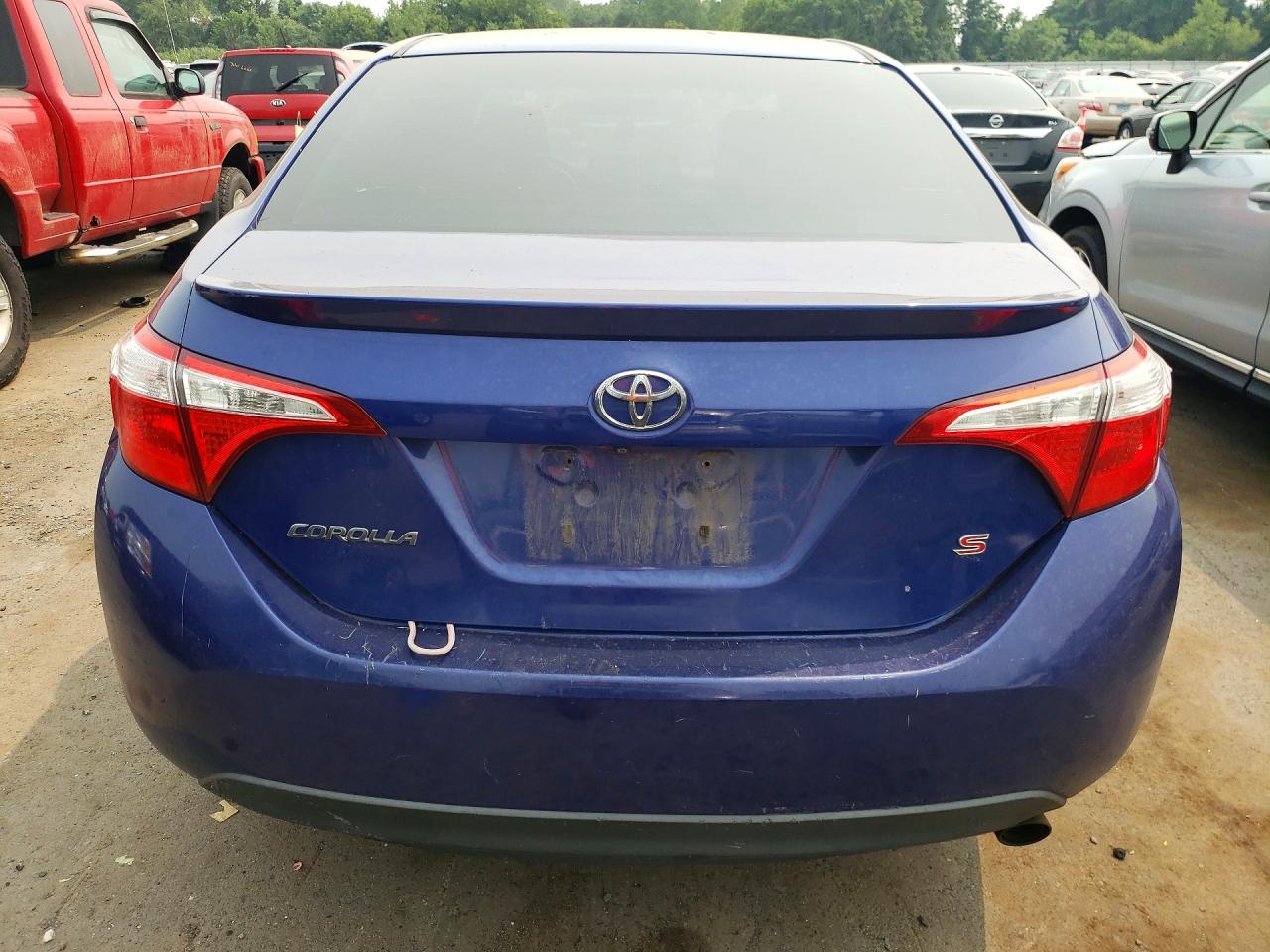 2014 Toyota Corolla S Plus Синий vin: 2T1BURHE5EC032540
