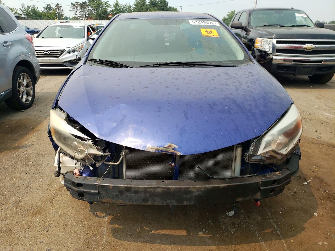 2014 Toyota Corolla S Plus Синий vin: 2T1BURHE5EC032540