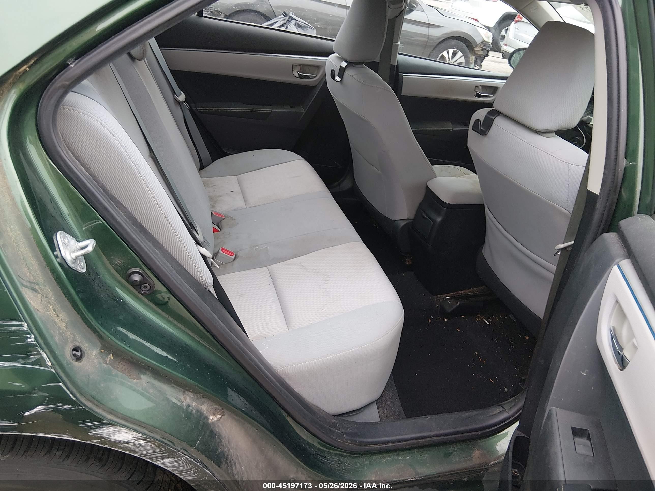 2014 Toyota Corolla Le Green vin: 2T1BURHE5EC042582