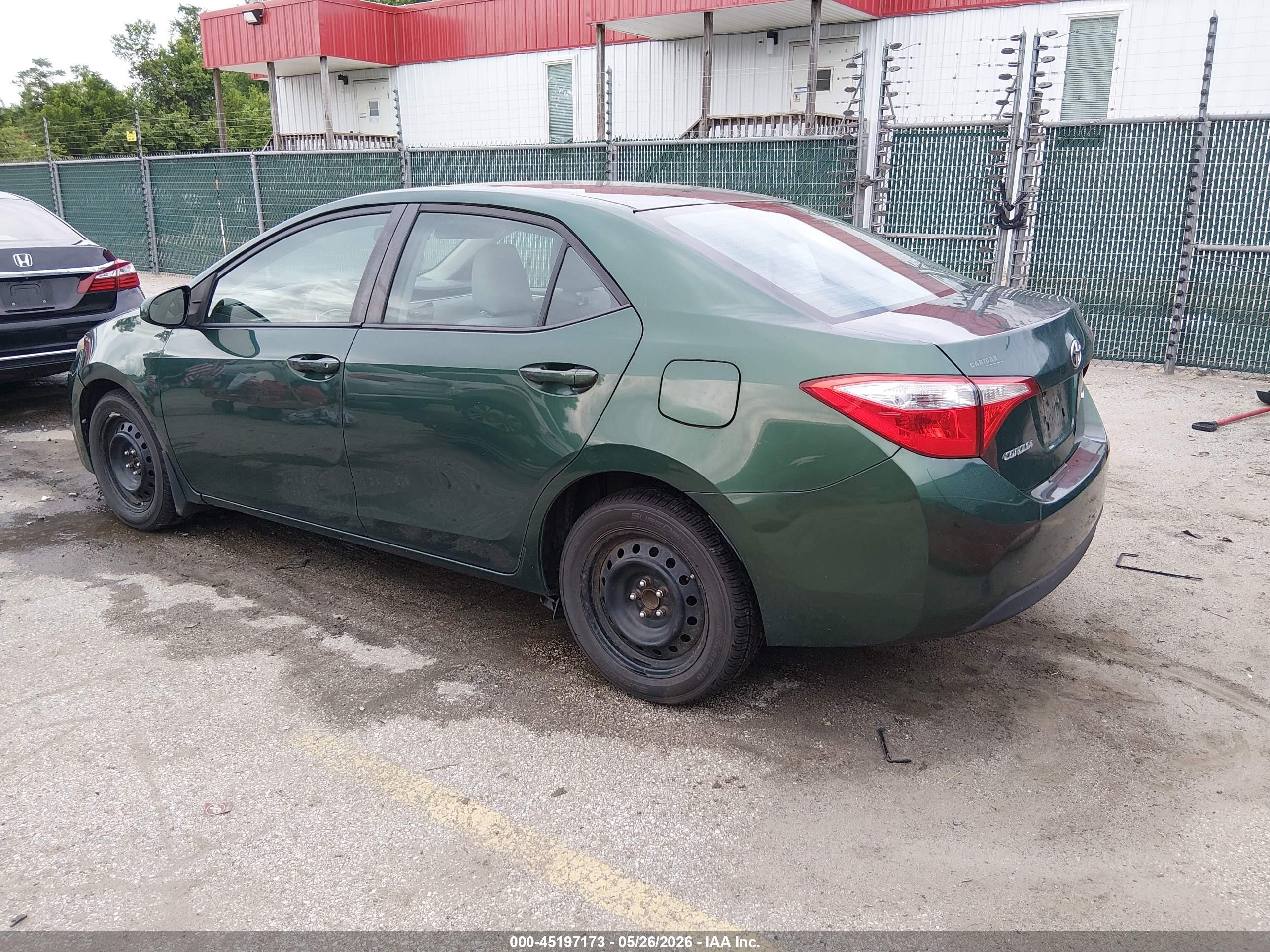 2014 Toyota Corolla Le Green vin: 2T1BURHE5EC042582