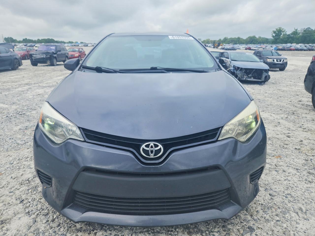2014 Toyota Corolla L Gray vin: 2T1BURHE5EC050021