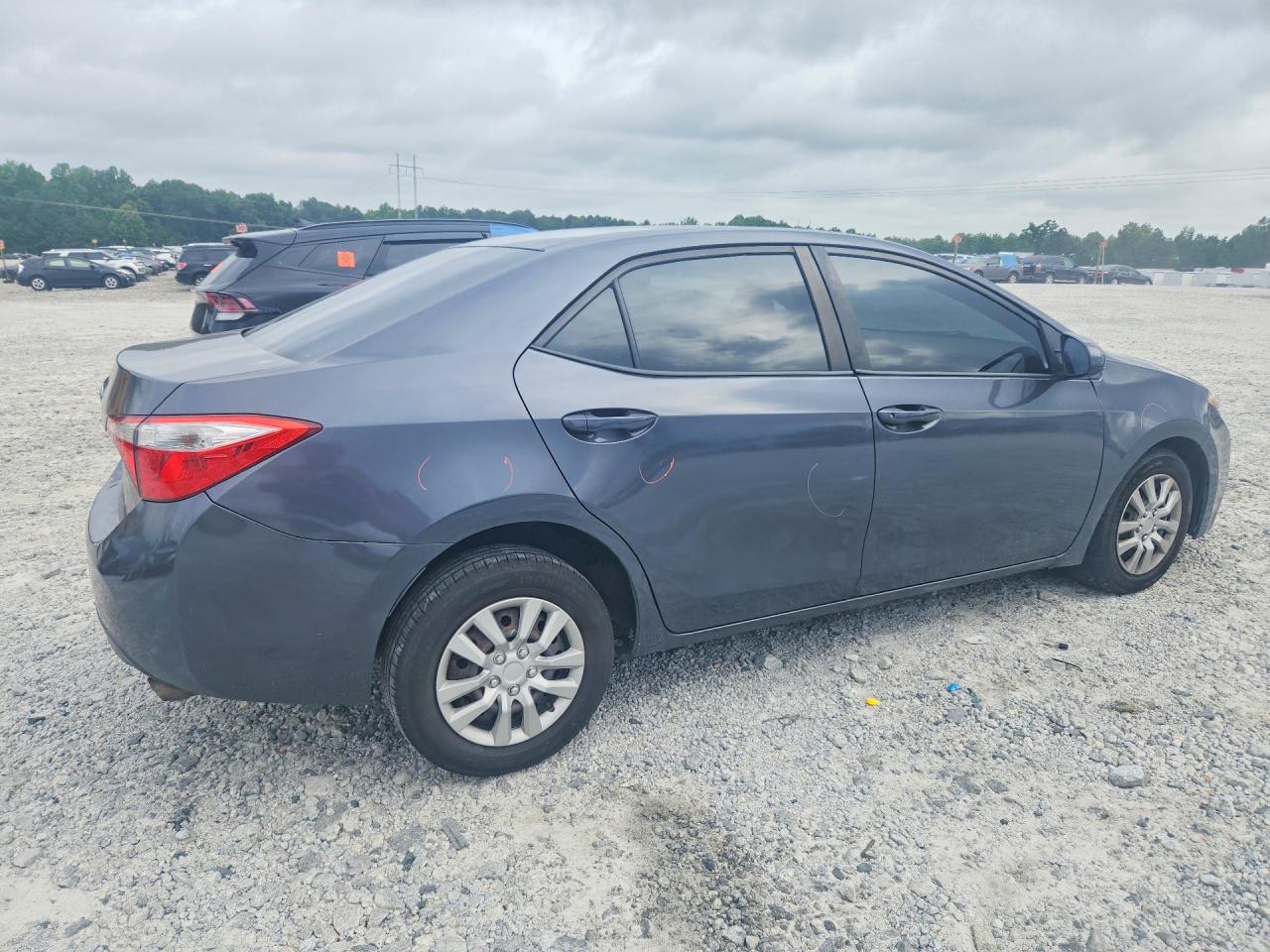 2014 Toyota Corolla L Gray vin: 2T1BURHE5EC050021