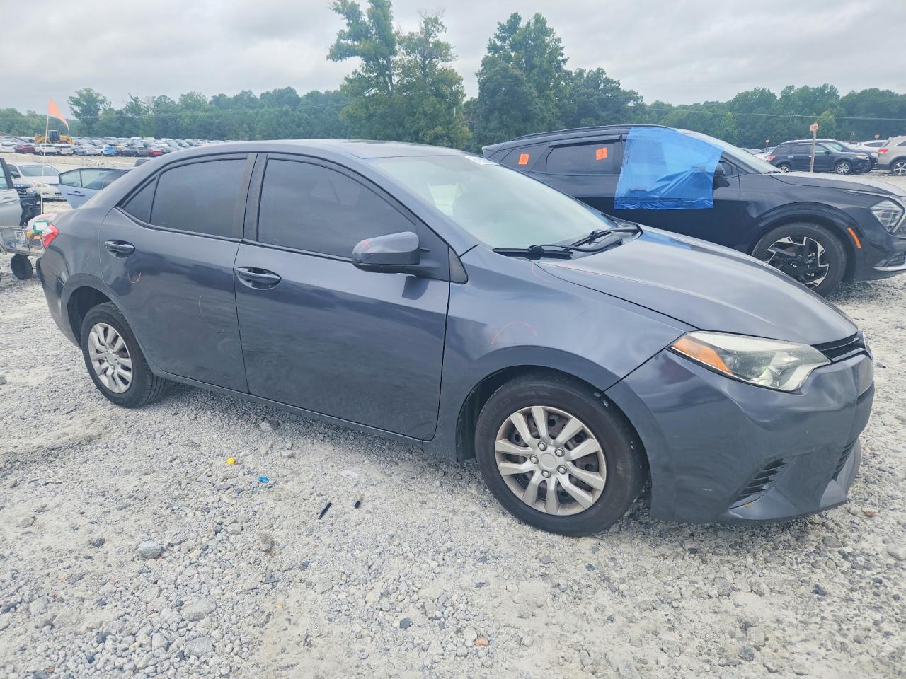 2014 Toyota Corolla L Gray vin: 2T1BURHE5EC050021