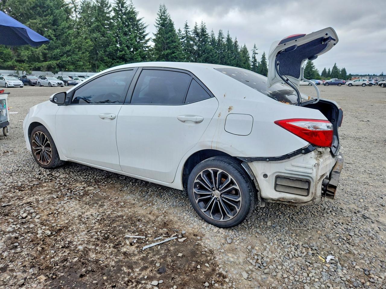 2014 Toyota Corolla S Plus Белый vin: 2T1BURHE5EC061245