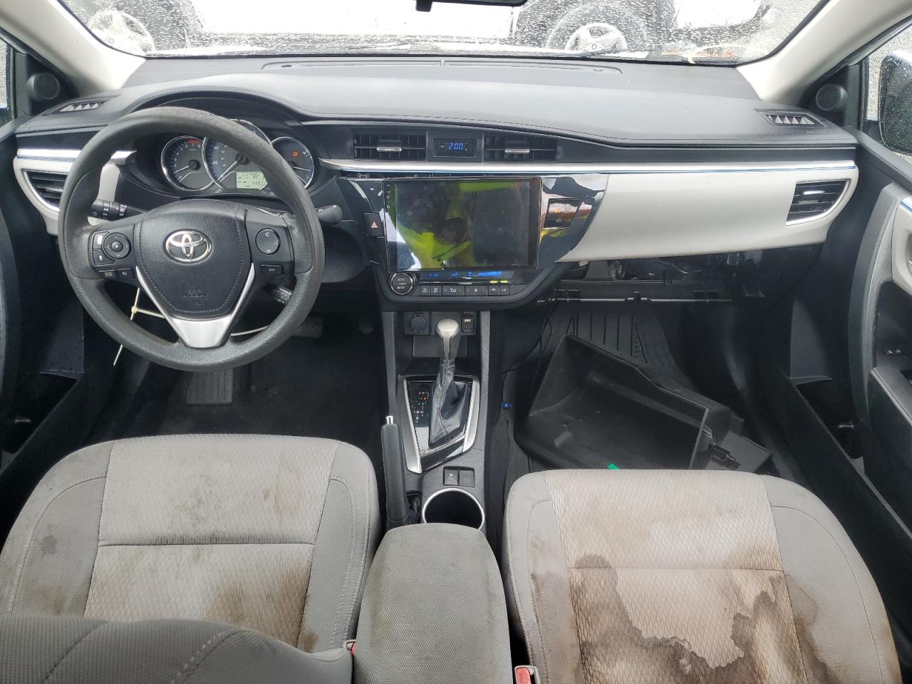 2014 Toyota Corolla Le Plus White vin: 2T1BURHE5EC062640