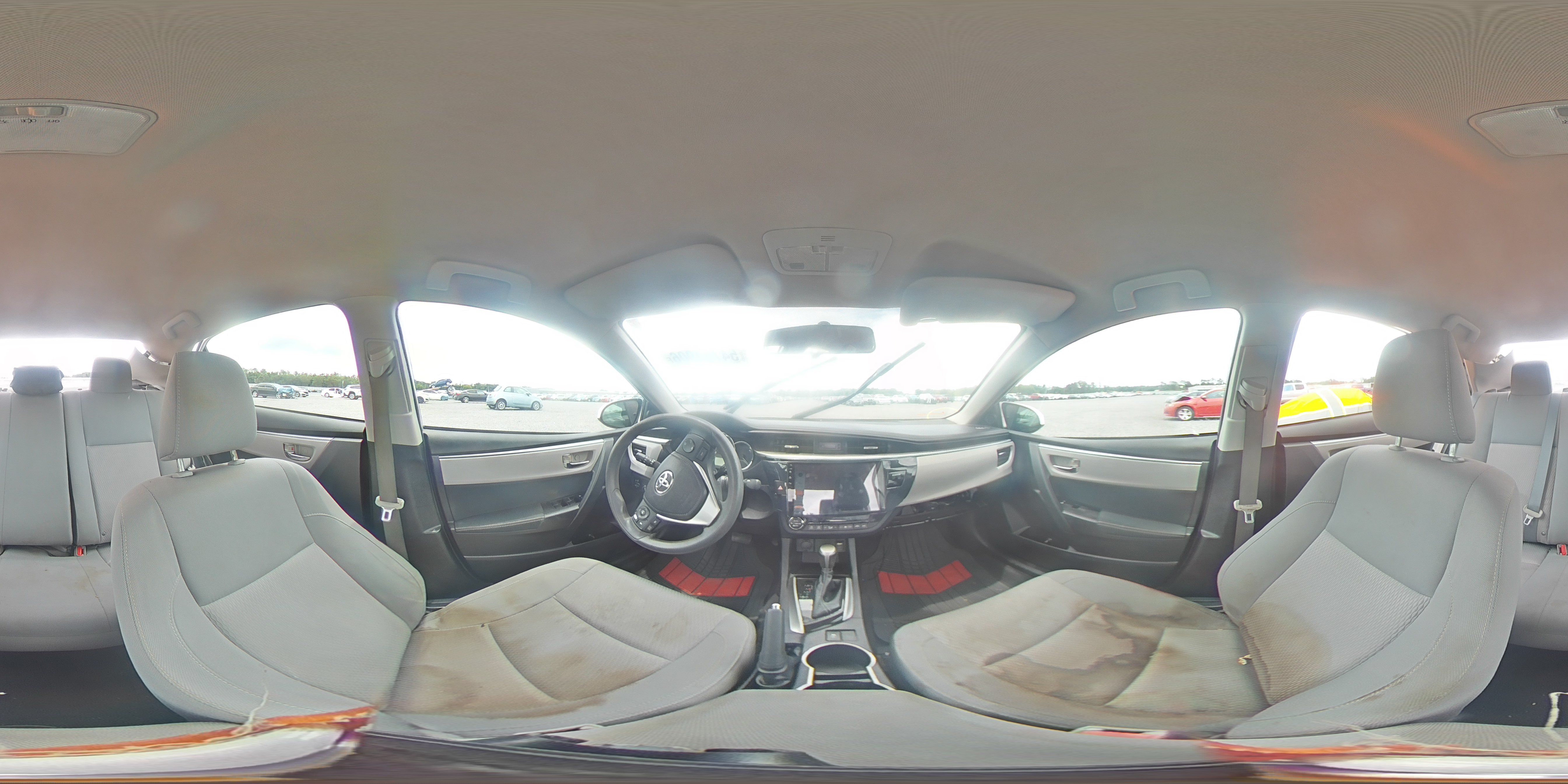 2014 Toyota Corolla Le Plus White vin: 2T1BURHE5EC062640