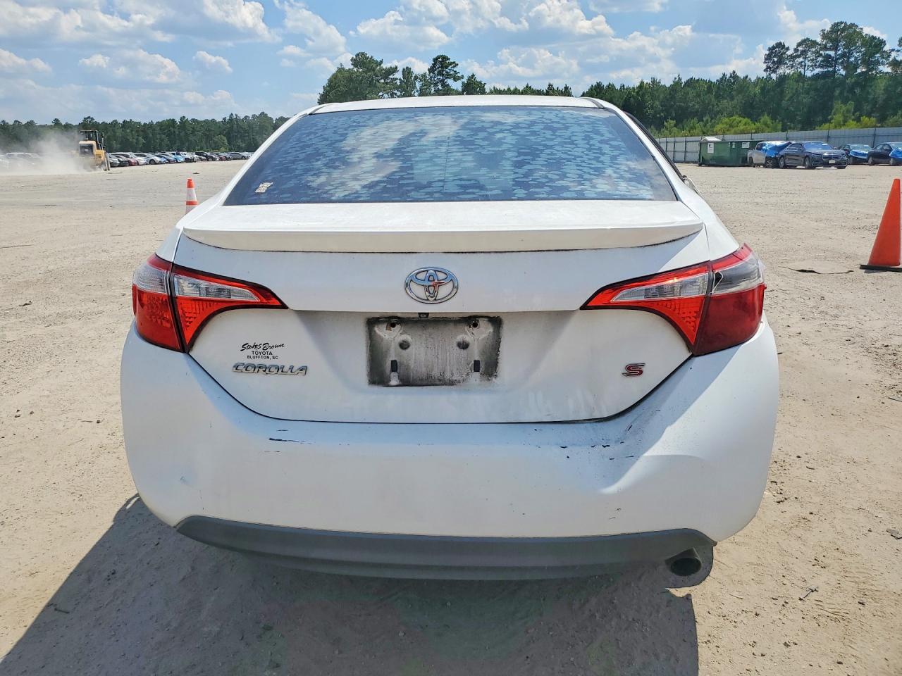 2014 Toyota Corolla S Plus White vin: 2T1BURHE5EC066266