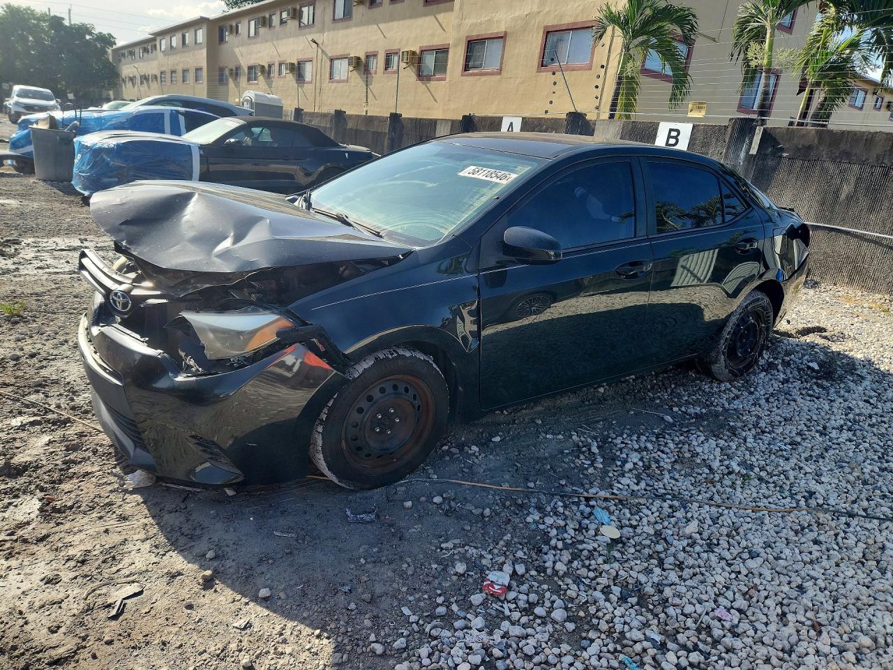 2014 Toyota Corolla Le Black vin: 2T1BURHE5EC084315