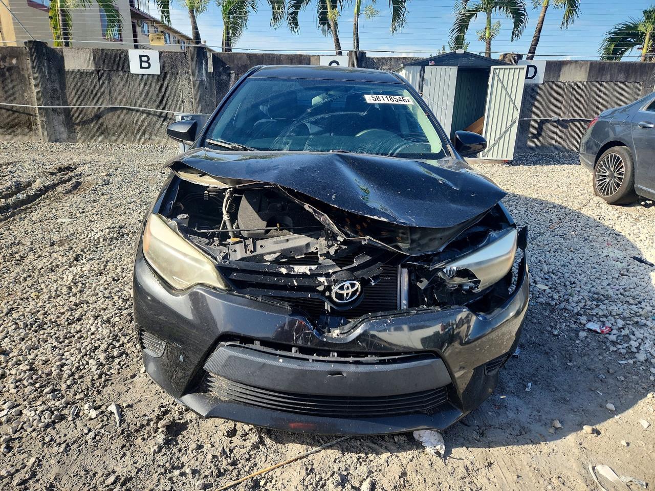 2014 Toyota Corolla Le Black vin: 2T1BURHE5EC084315