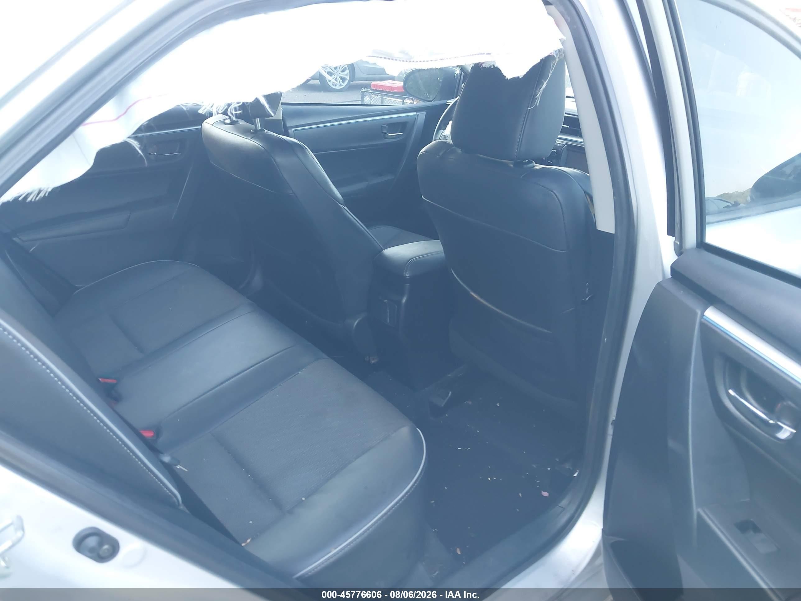 2014 Toyota Corolla S Silver vin: 2T1BURHE5EC093838