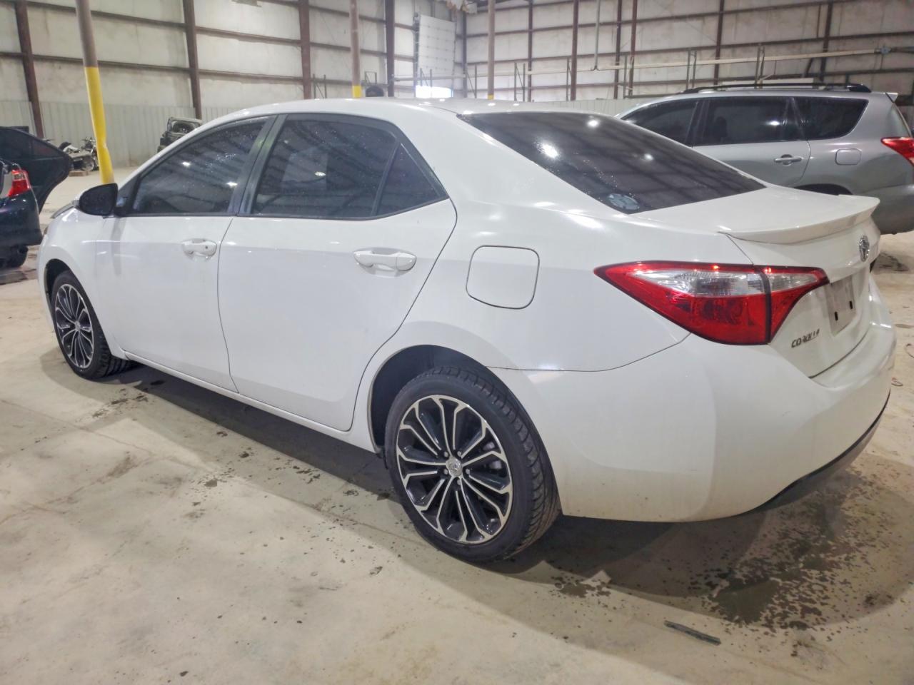 2014 Toyota Corolla S Plus White vin: 2T1BURHE5EC096125