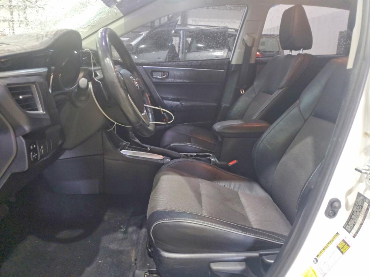 2014 Toyota Corolla S Plus White vin: 2T1BURHE5EC096125