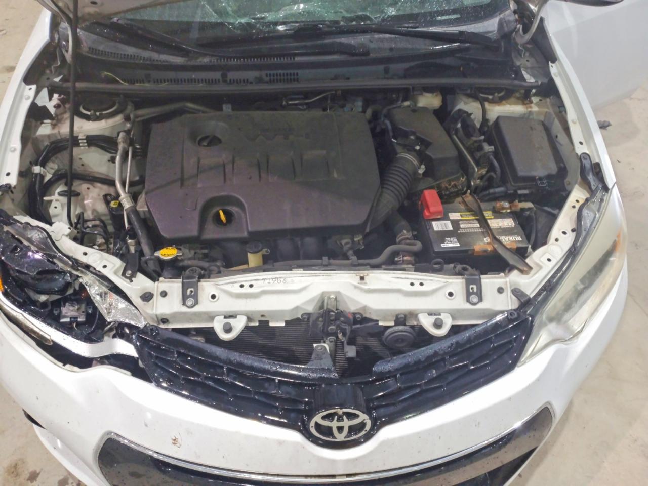2014 Toyota Corolla S Plus White vin: 2T1BURHE5EC096125