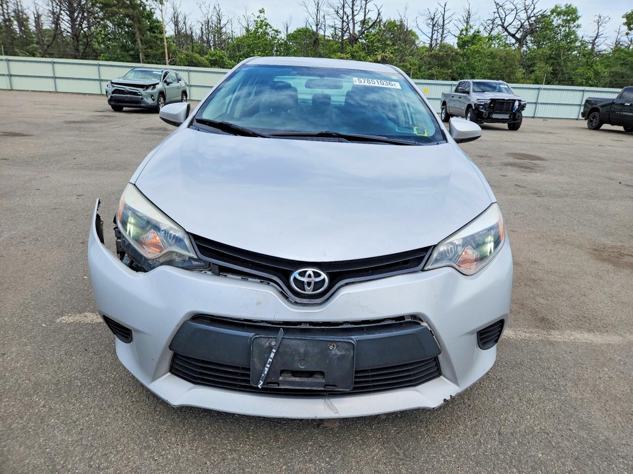 2014 Toyota Corolla Le Silver vin: 2T1BURHE5EC099610