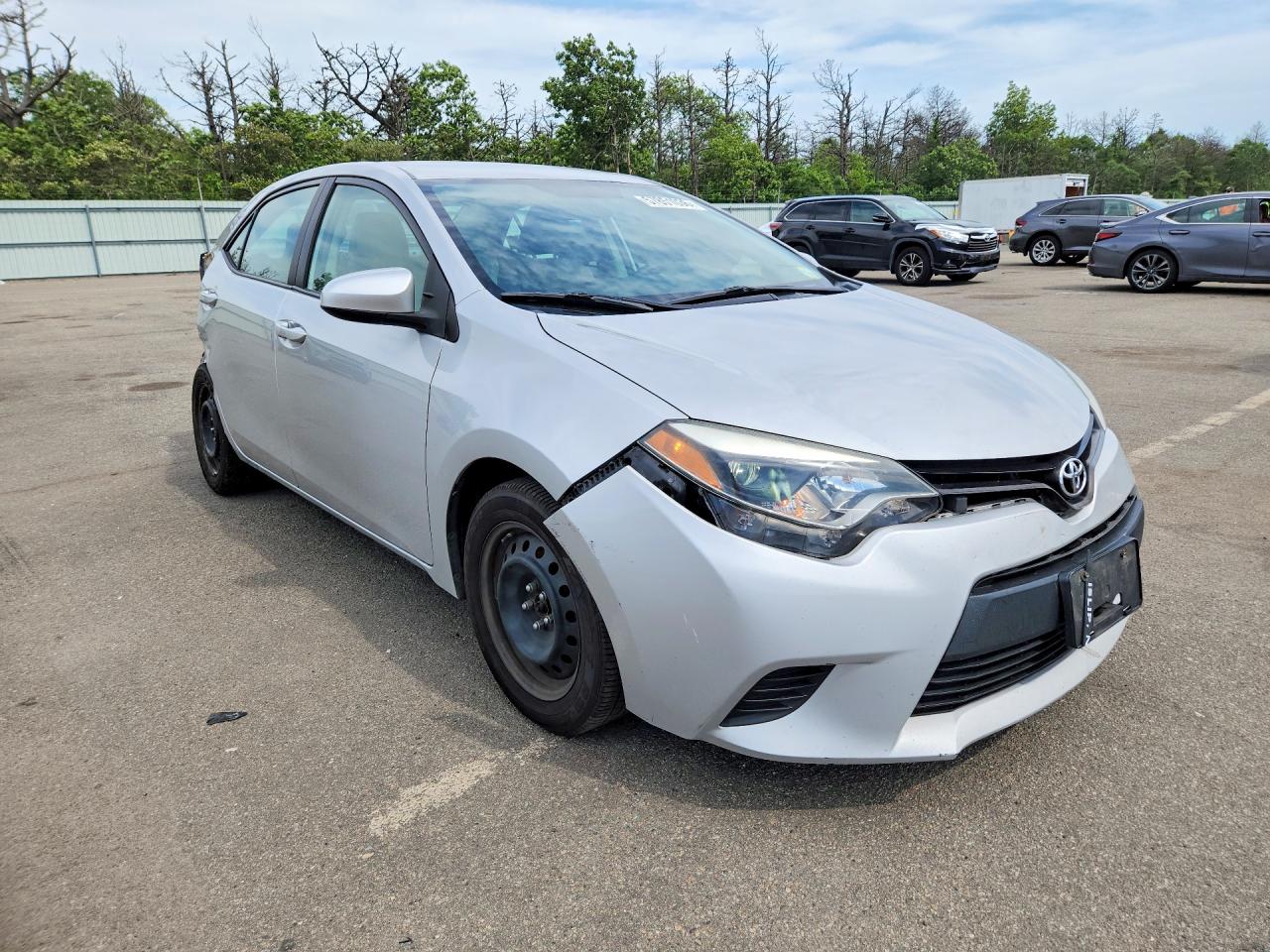 2014 Toyota Corolla Le Silver vin: 2T1BURHE5EC099610
