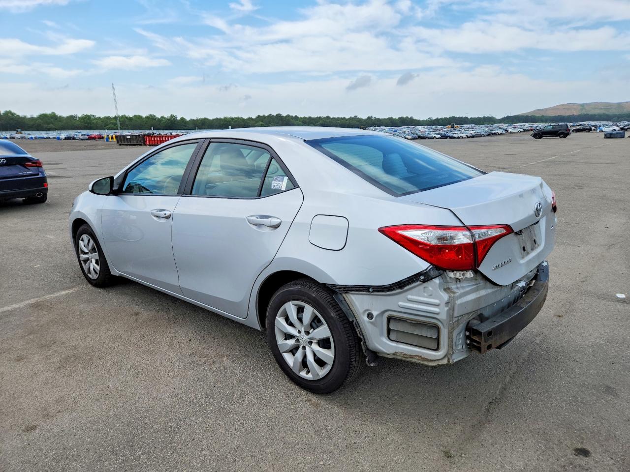 2014 Toyota Corolla Le Silver vin: 2T1BURHE5EC099610