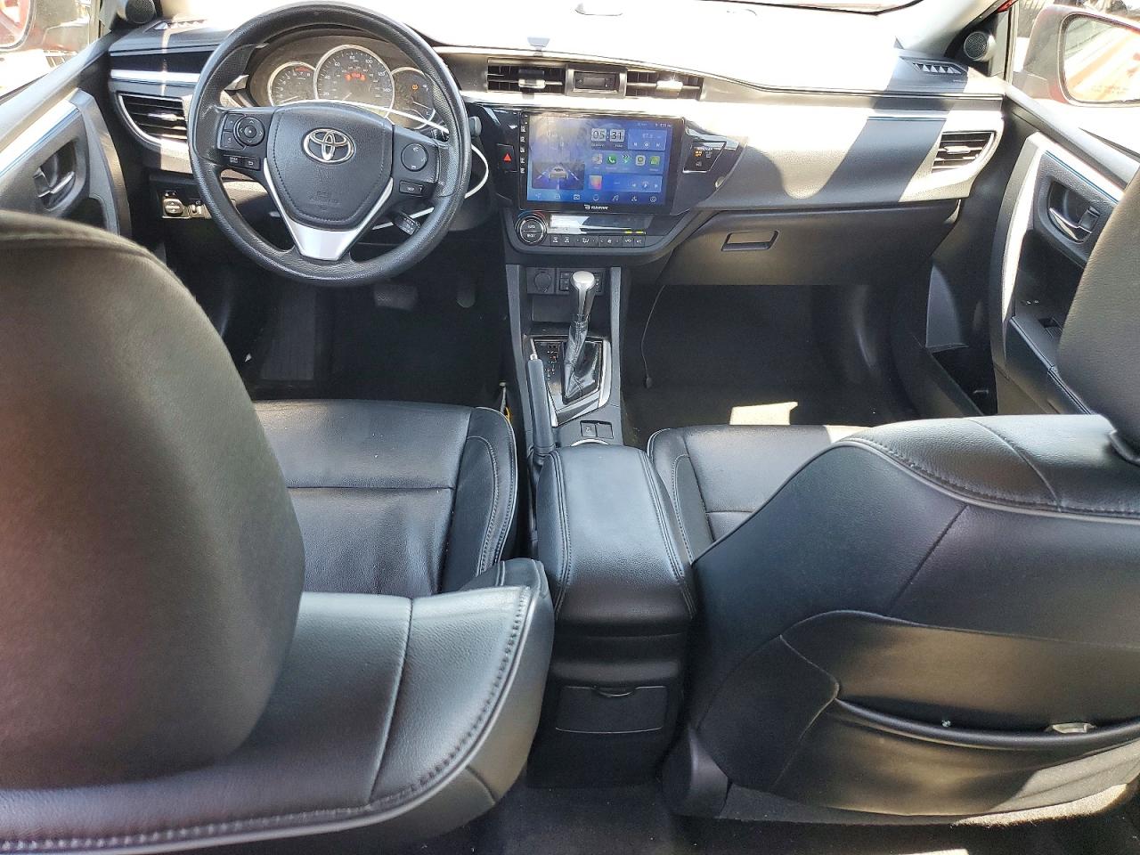2014 Toyota Corolla Le Premium Red vin: 2T1BURHE5EC117460