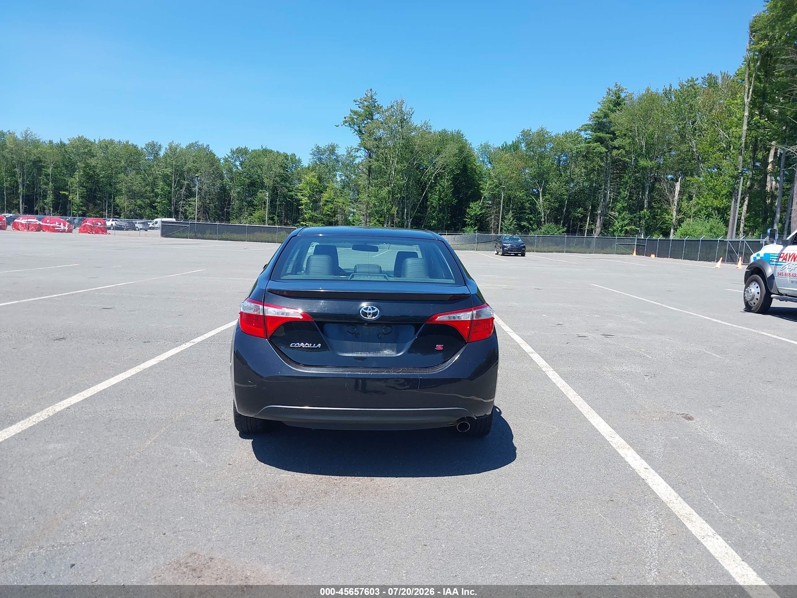 2014 Toyota Corolla S Plus Черный vin: 2T1BURHE5EC120536