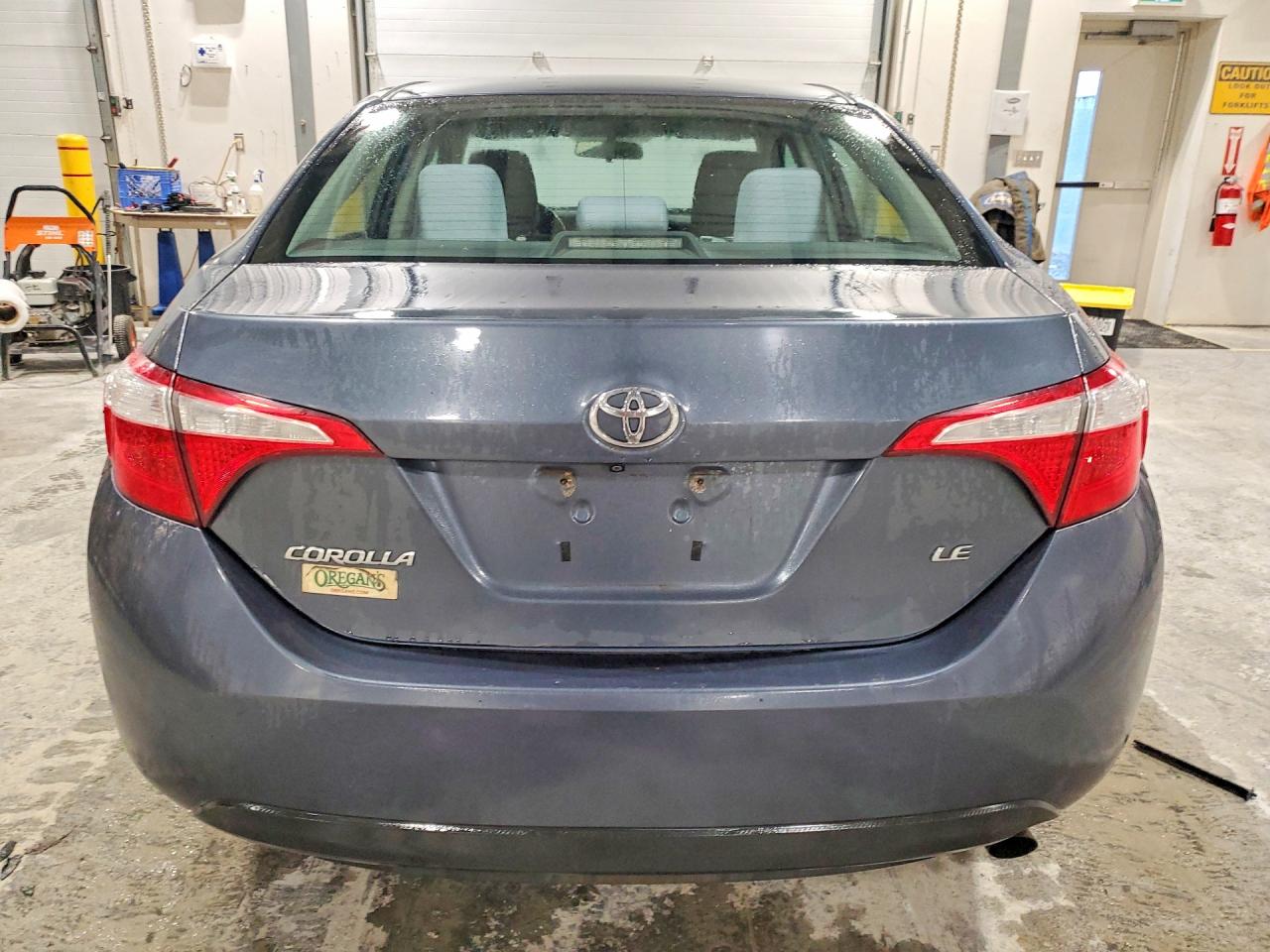 2014 Toyota Corolla Le 4dr Blue vin: 2T1BURHE5EC124408
