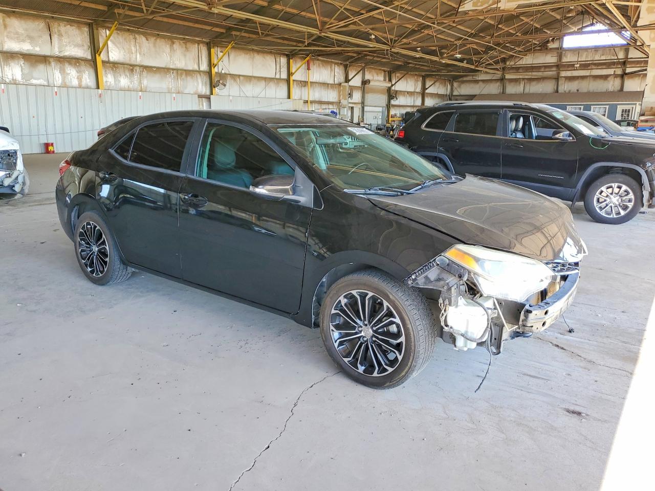 2014 Toyota Corolla S Plus Black vin: 2T1BURHE5EC138678