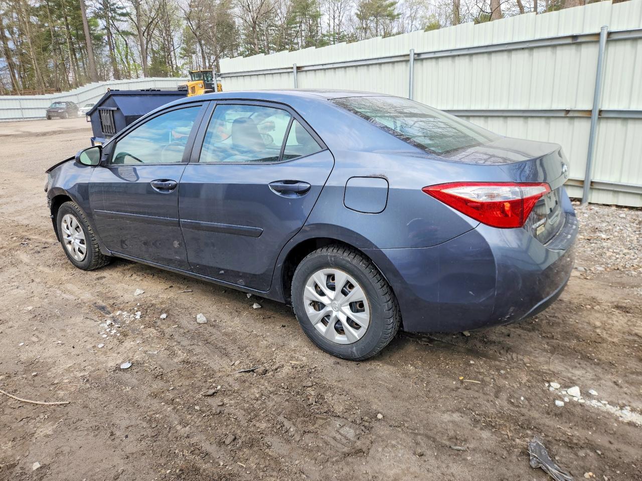 2014 Toyota Corolla L Blue vin: 2T1BURHE5EC145985