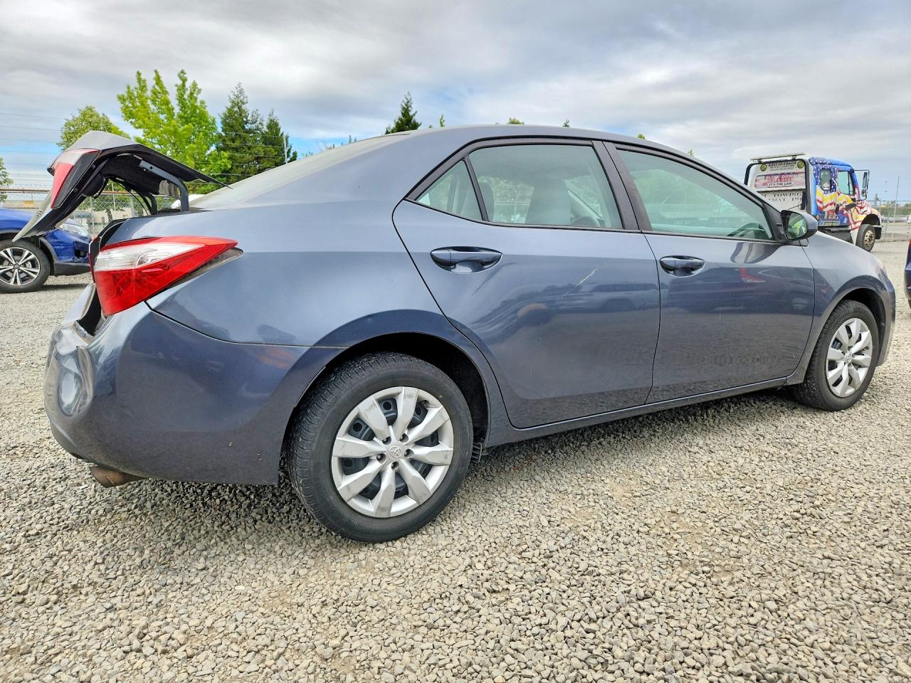 2014 Toyota Corolla Le Charcoal vin: 2T1BURHE5EC150765