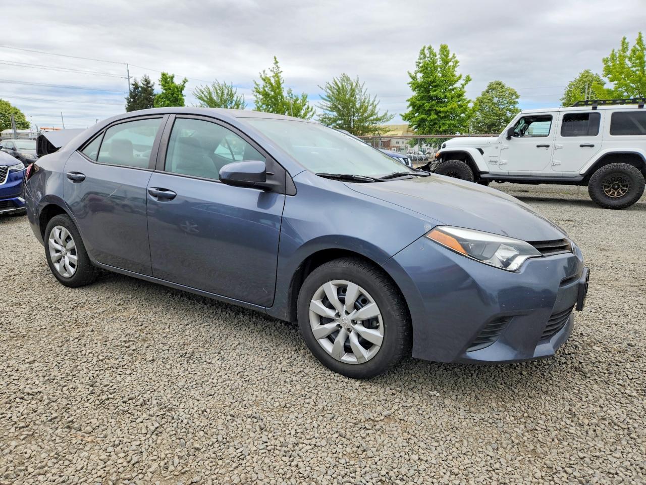 2014 Toyota Corolla Le Charcoal vin: 2T1BURHE5EC150765