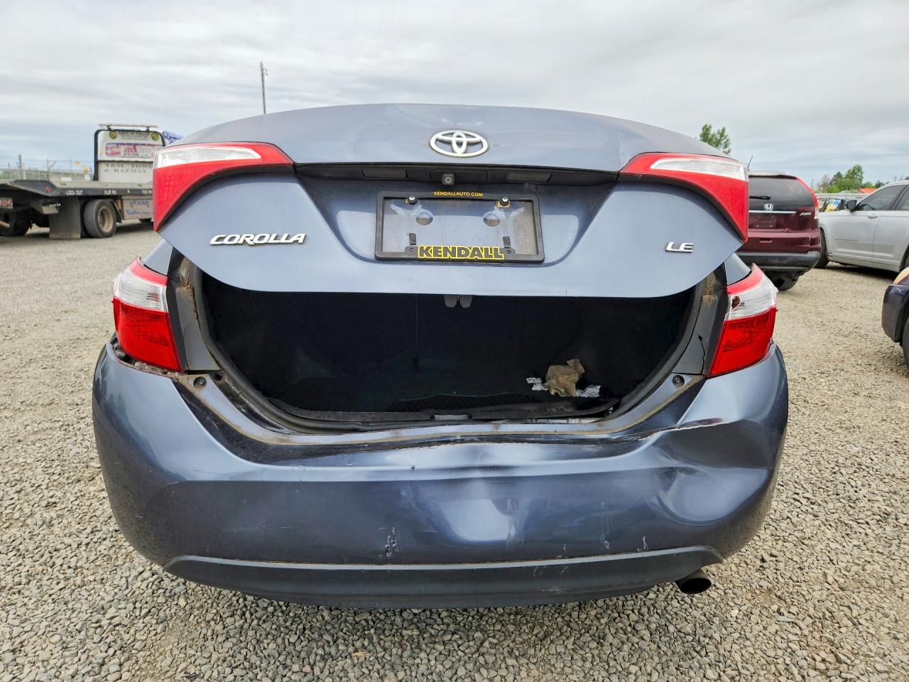 2014 Toyota Corolla Le Charcoal vin: 2T1BURHE5EC150765