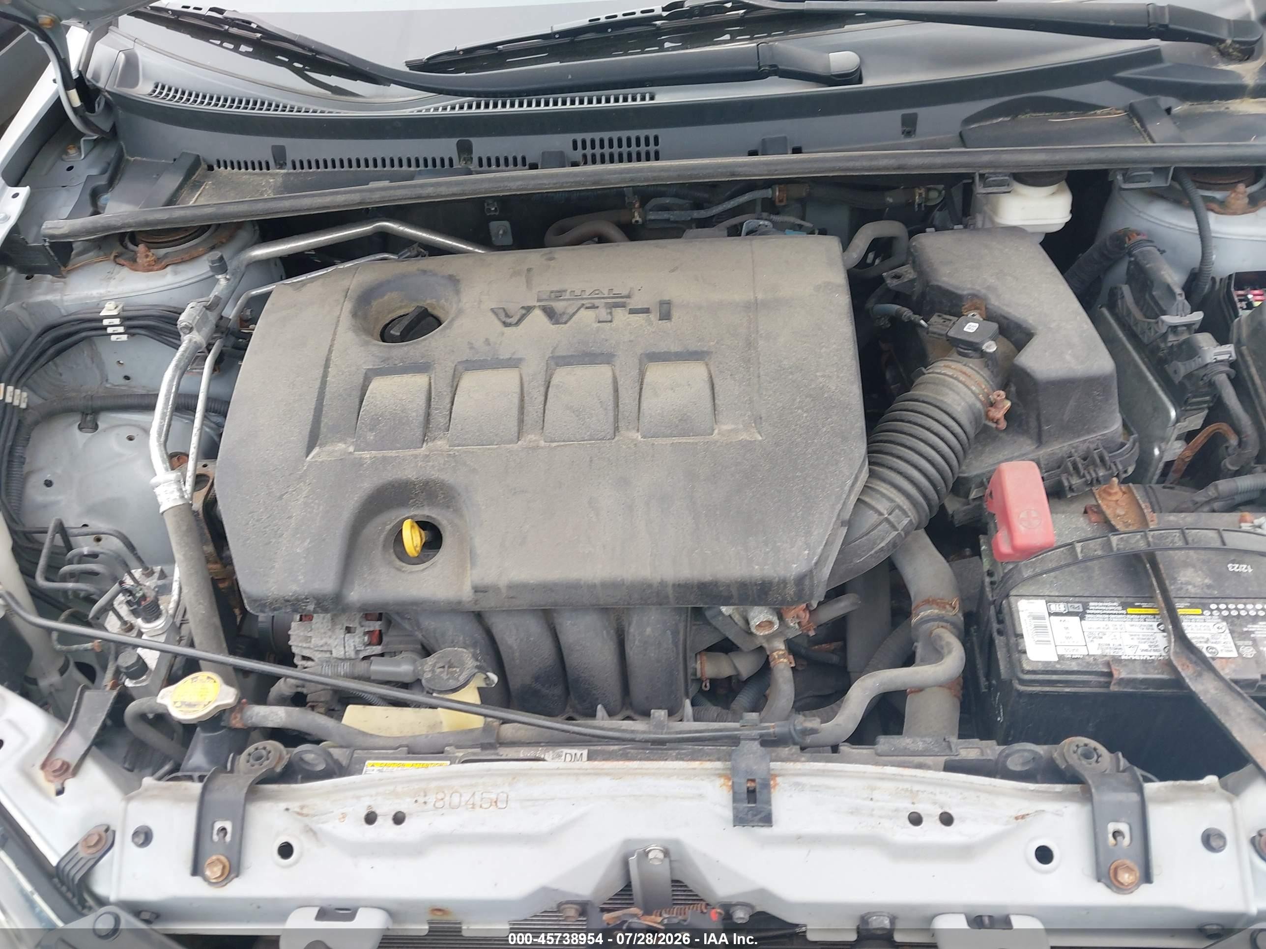 2014 Toyota Corolla S Silver vin: 2T1BURHE5EC152998
