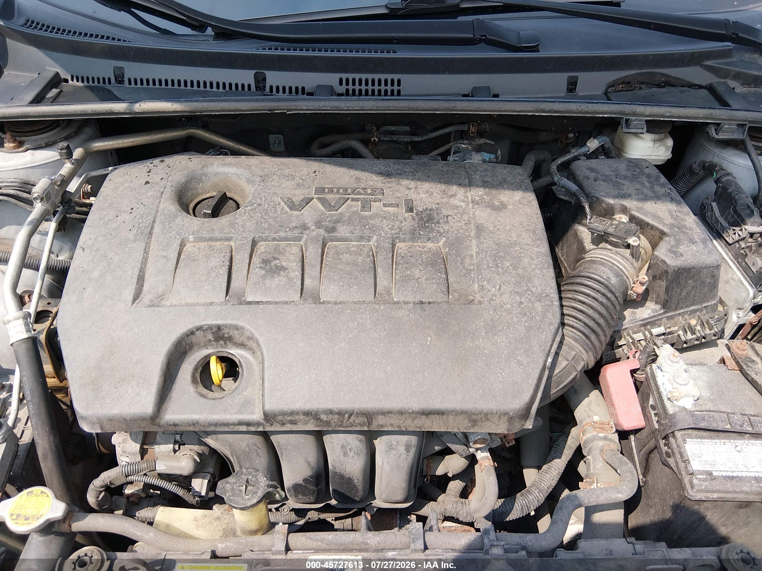 2014 Toyota Corolla Le Серебряный vin: 2T1BURHE5EC157764