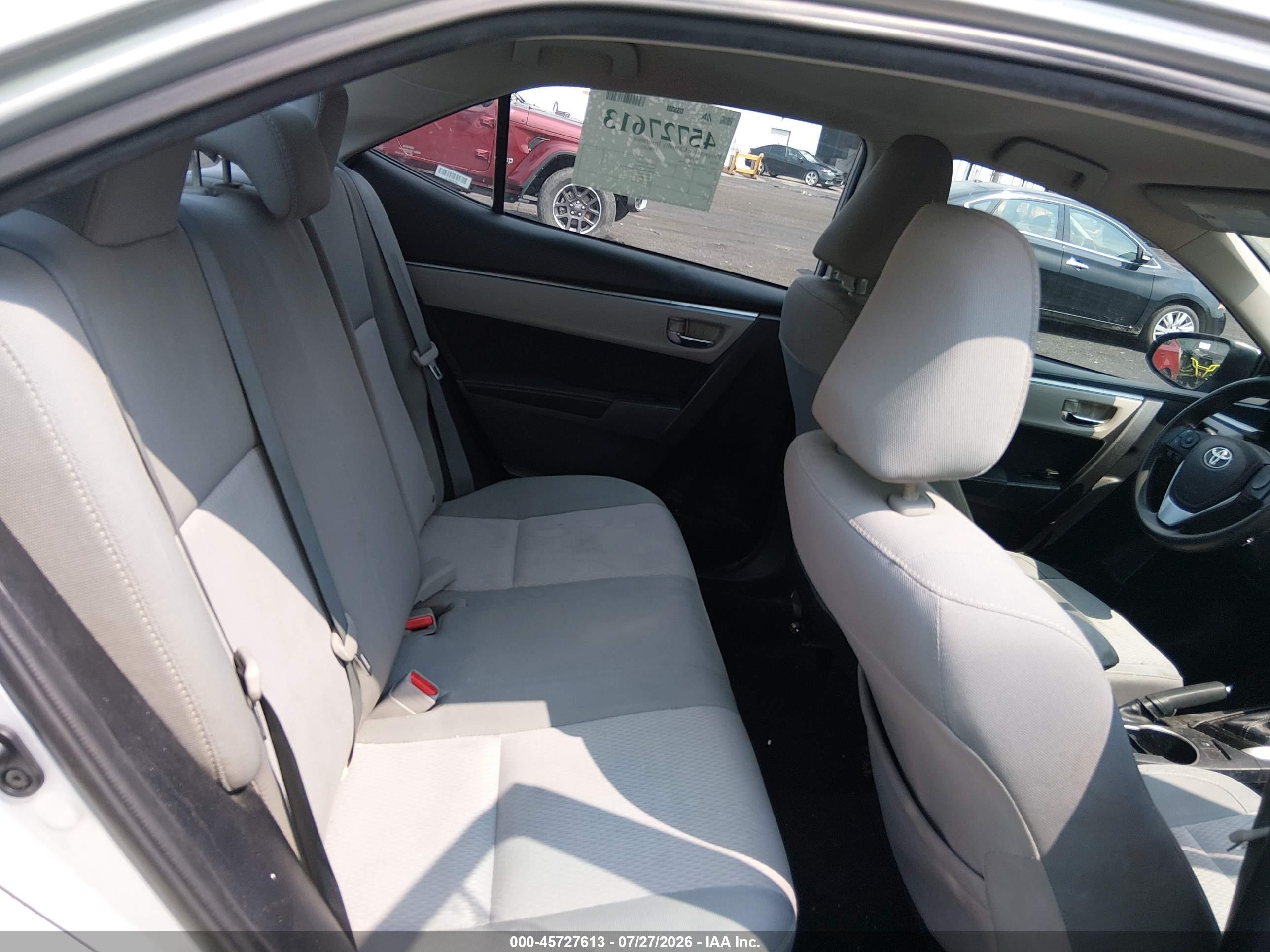 2014 Toyota Corolla Le Серебряный vin: 2T1BURHE5EC157764