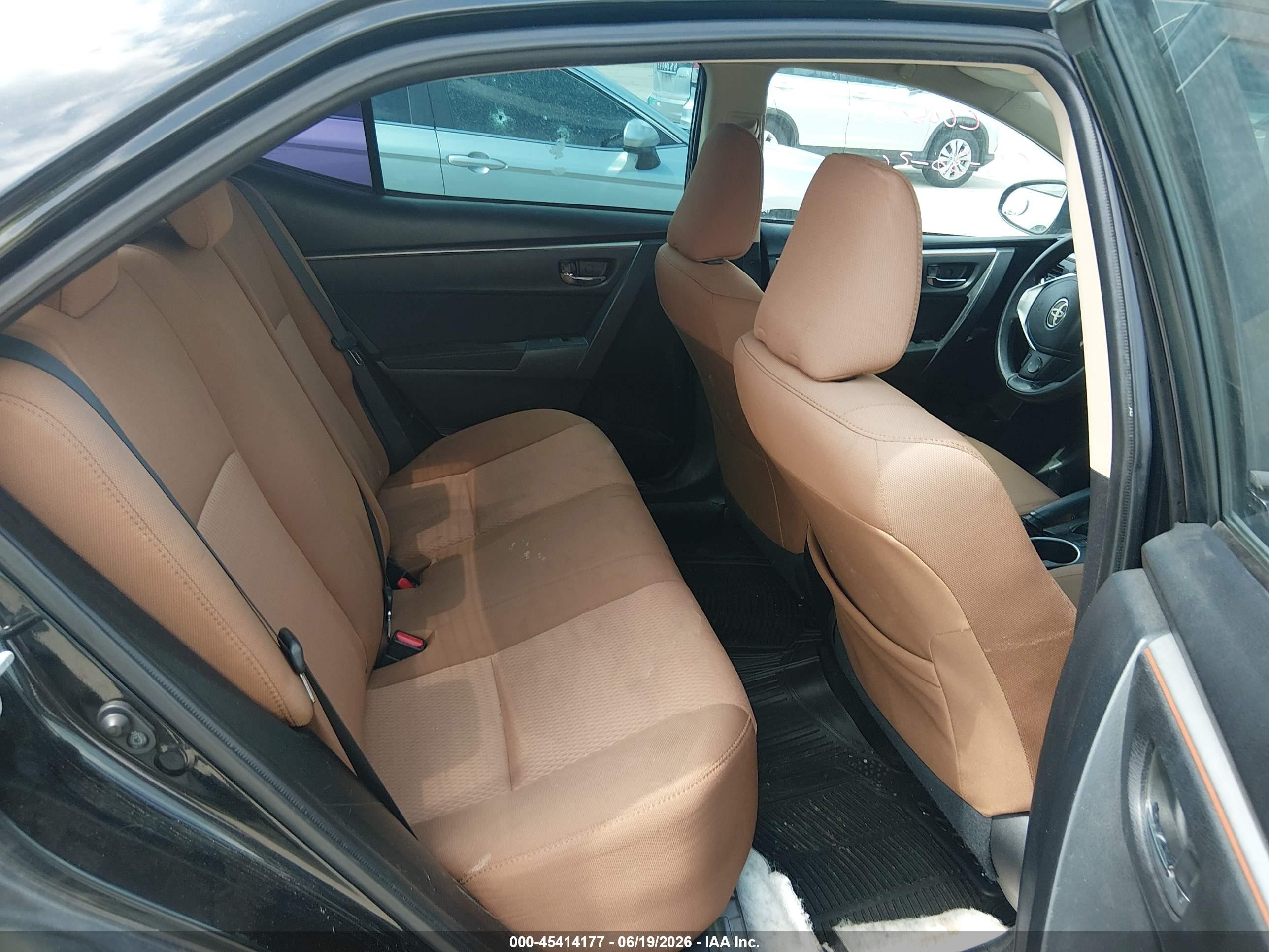 2014 Toyota Corolla Le Black vin: 2T1BURHE5EC158865