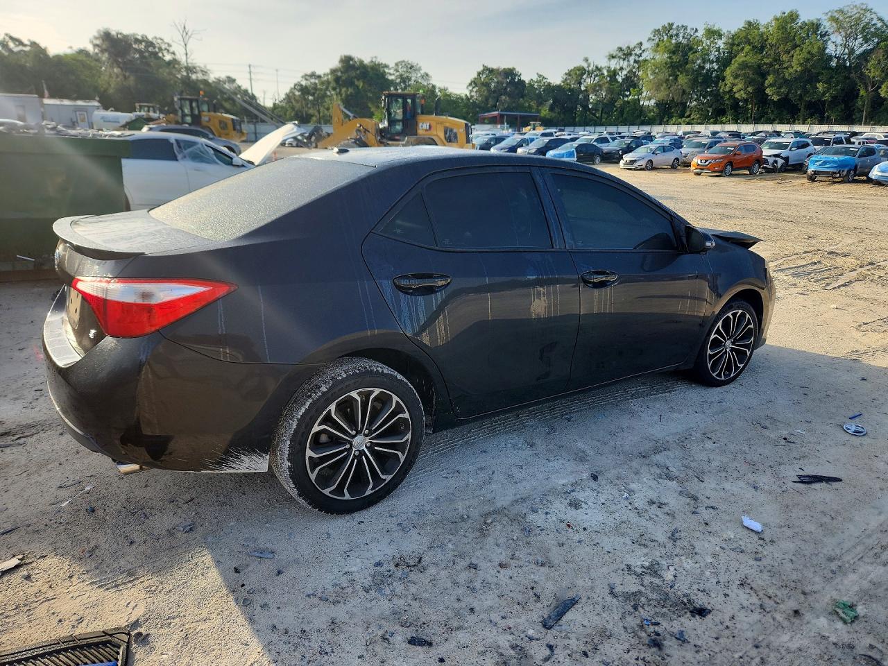 2014 Toyota Corolla S Plus Black vin: 2T1BURHE5EC166836