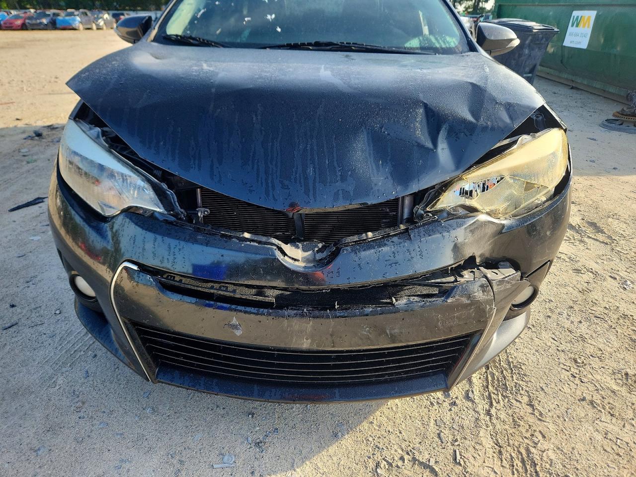 2014 Toyota Corolla S Plus Black vin: 2T1BURHE5EC166836