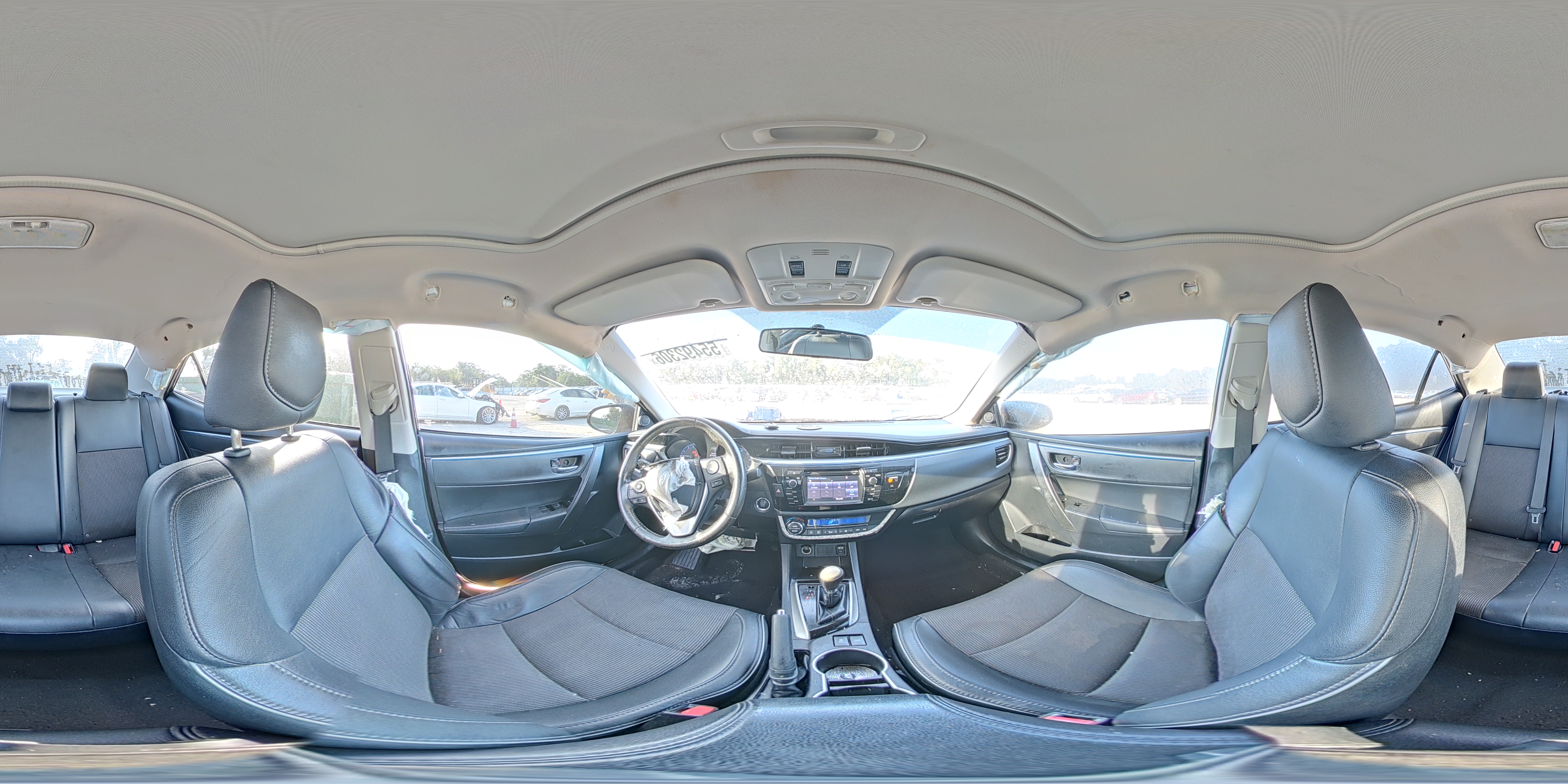 2014 Toyota Corolla S Plus Black vin: 2T1BURHE5EC166836