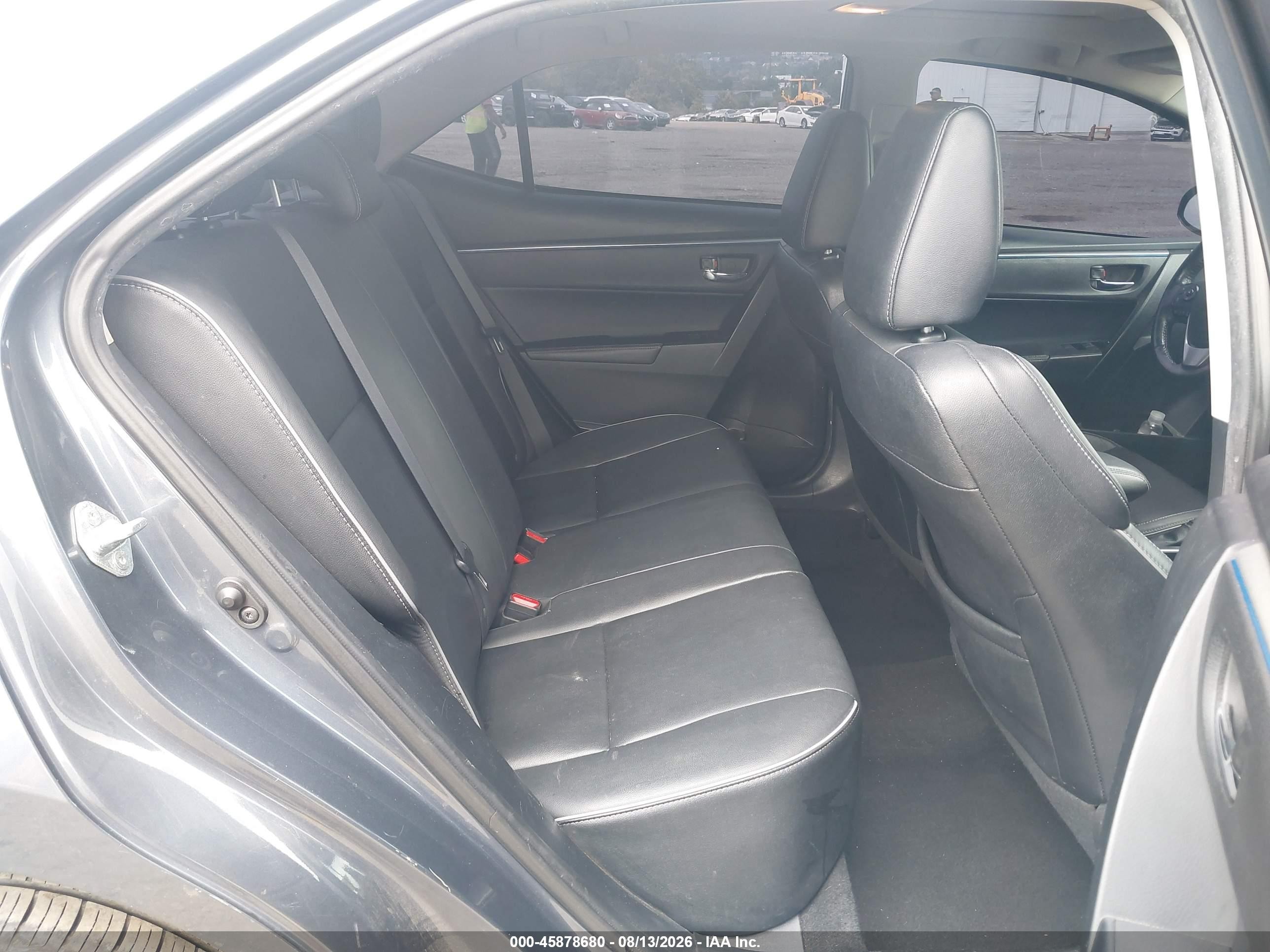 2014 Toyota Corolla S Premium Gray vin: 2T1BURHE5EC172748