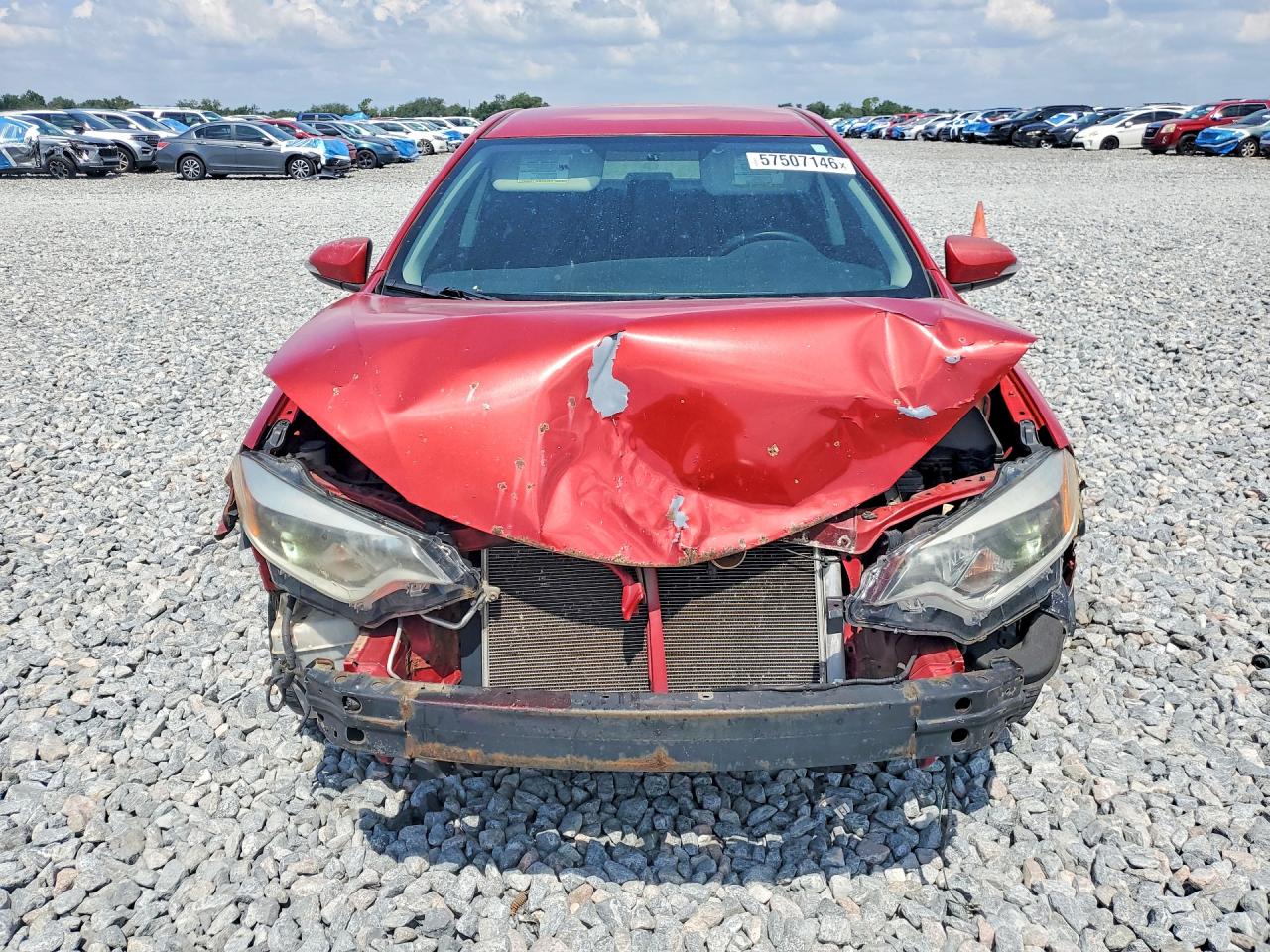 2014 Toyota Corolla S Plus Red vin: 2T1BURHE5EC177464