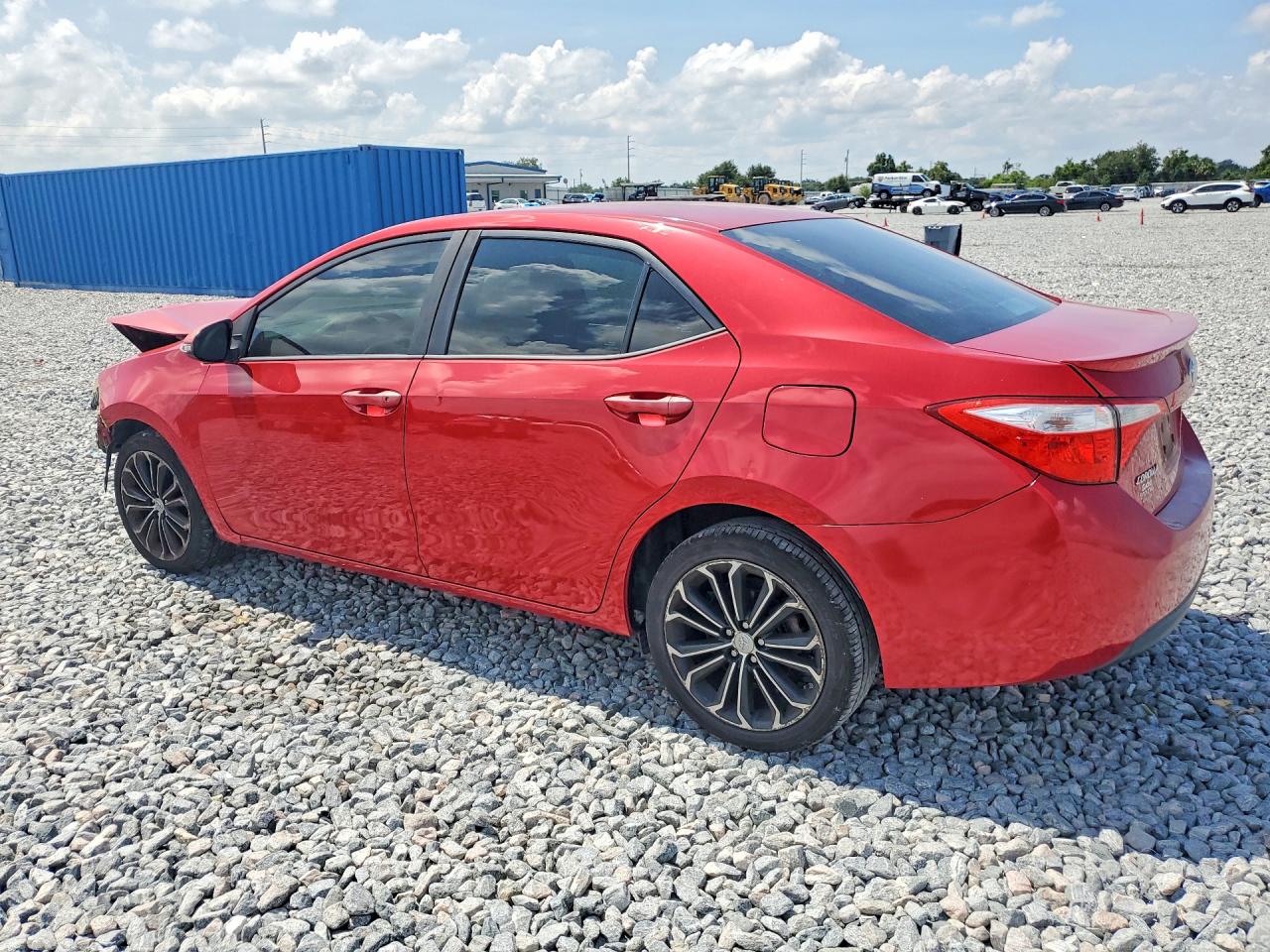 2014 Toyota Corolla S Plus Red vin: 2T1BURHE5EC177464