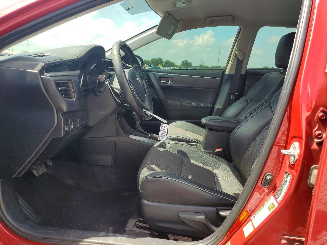 2014 Toyota Corolla S Plus Red vin: 2T1BURHE5EC177464