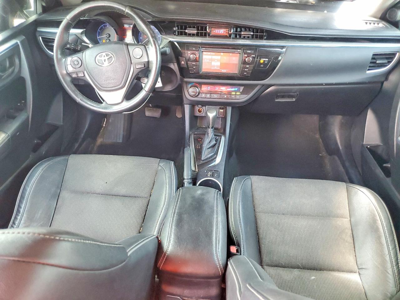2014 Toyota Corolla S Plus Red vin: 2T1BURHE5EC177464