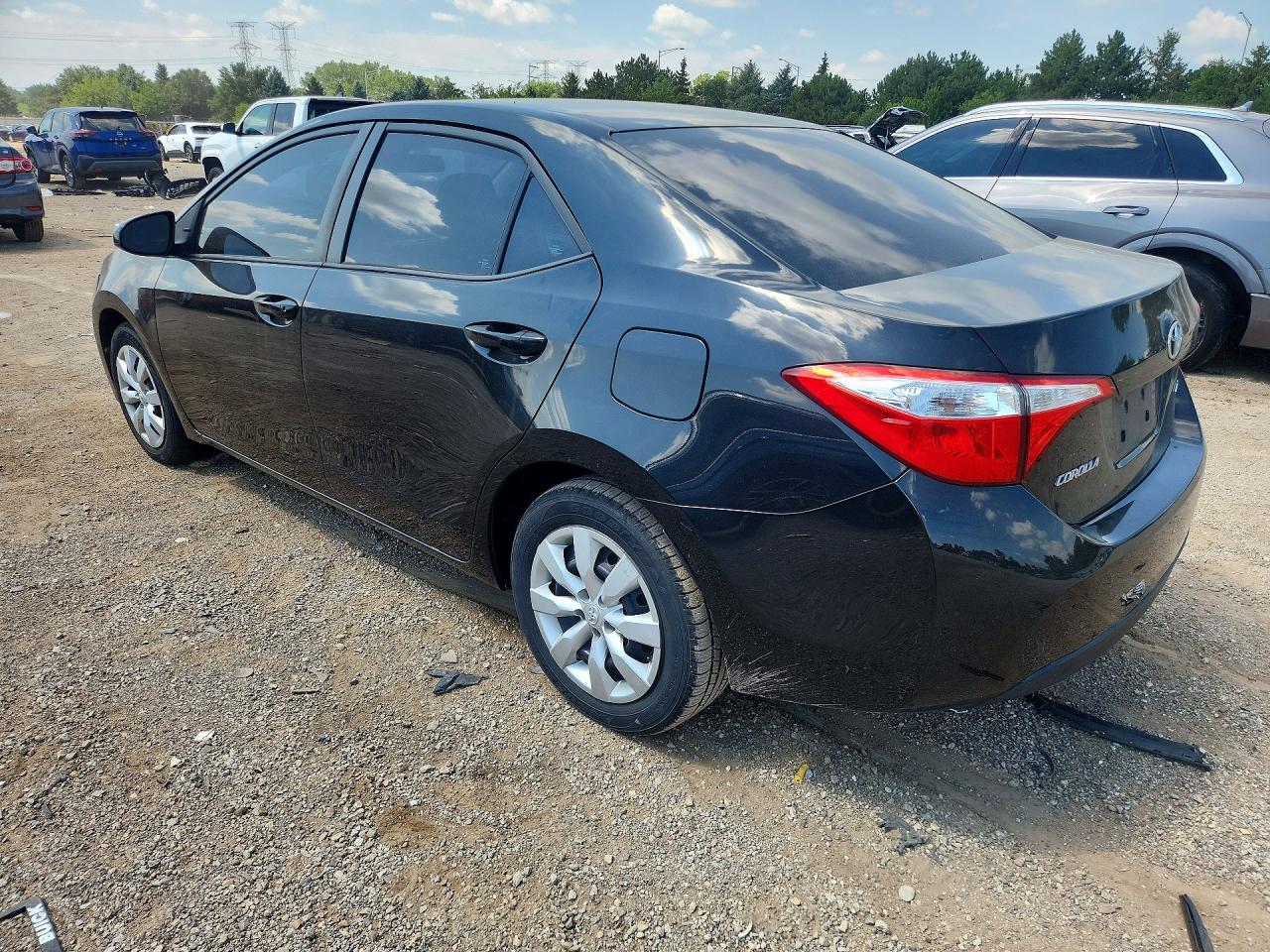 2014 Toyota Corolla Le Black vin: 2T1BURHE5EC178579