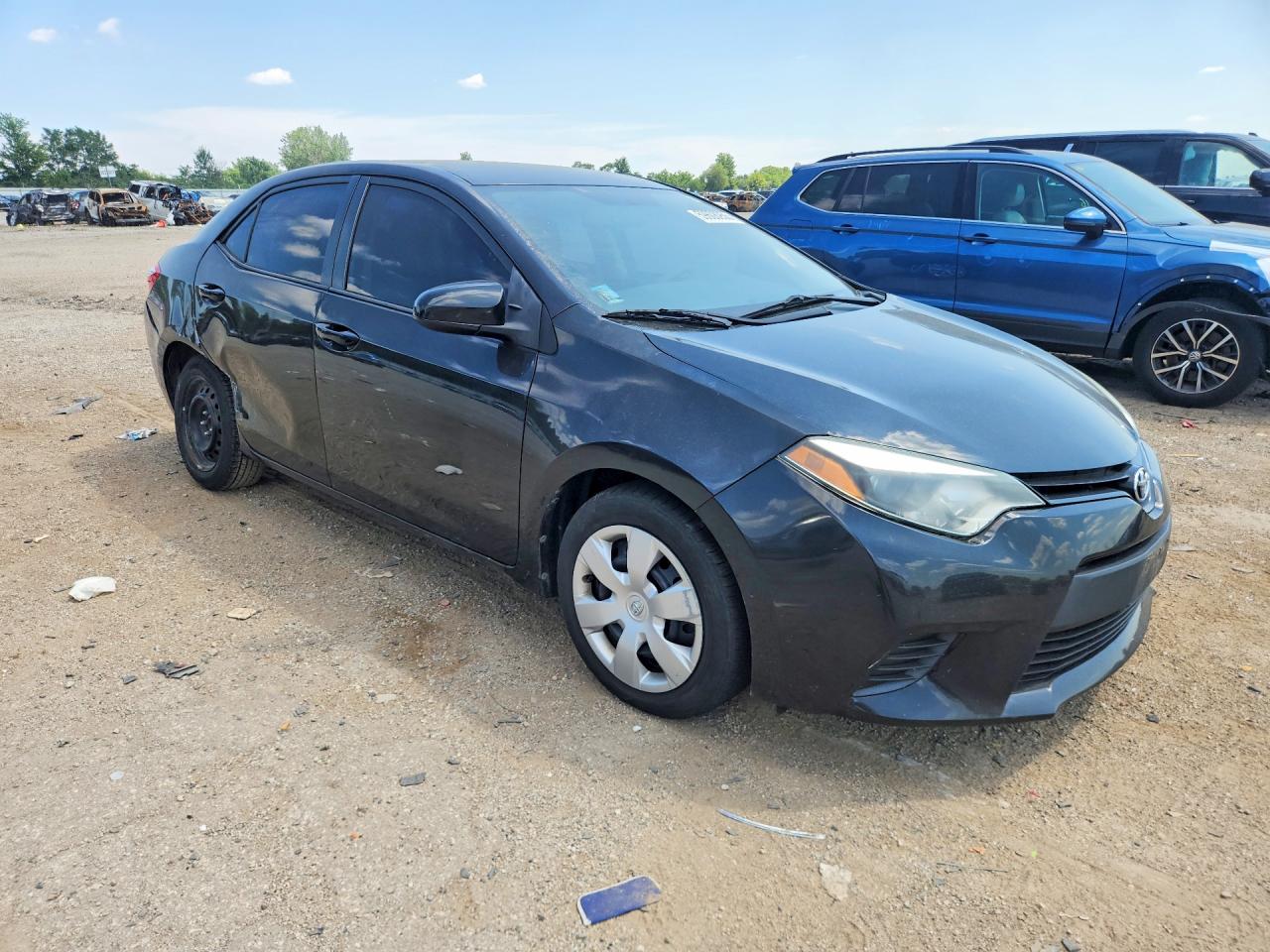 2014 Toyota Corolla Le Black vin: 2T1BURHE5EC178579