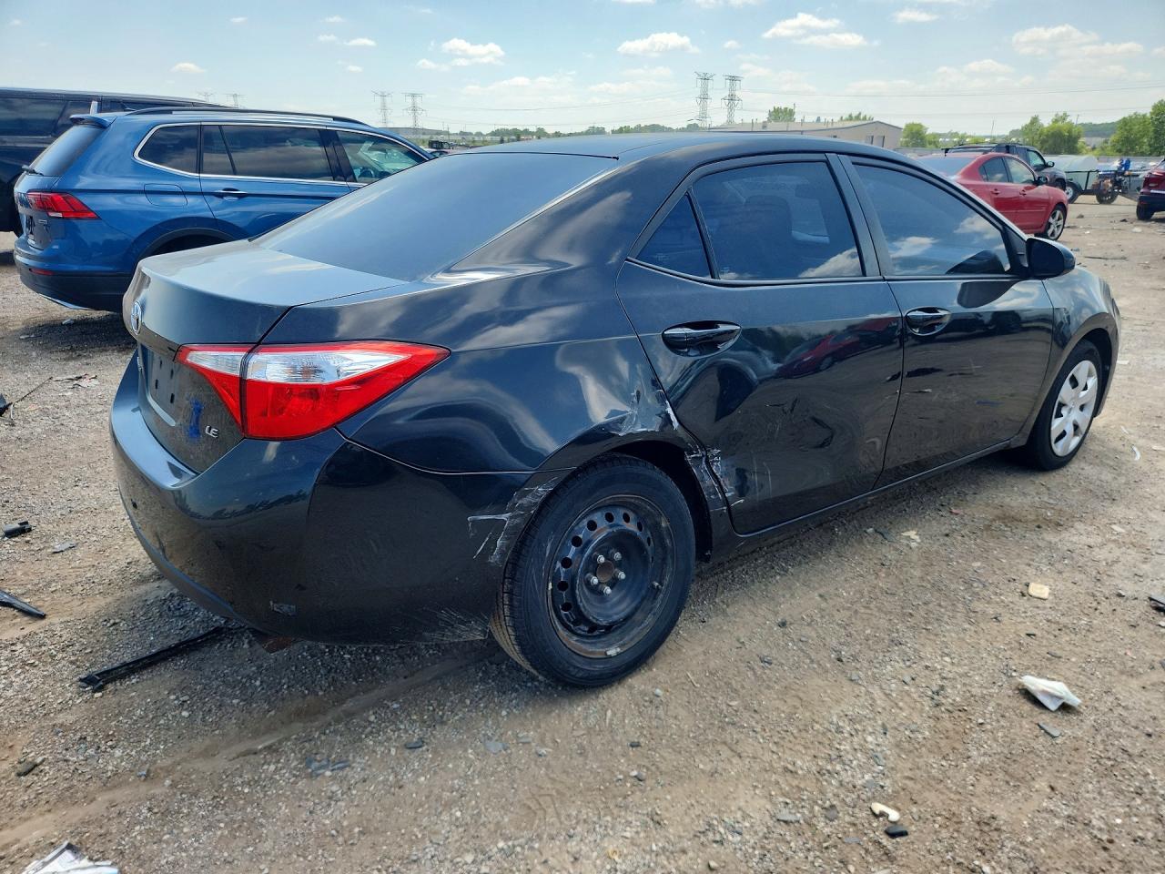 2014 Toyota Corolla Le Black vin: 2T1BURHE5EC178579