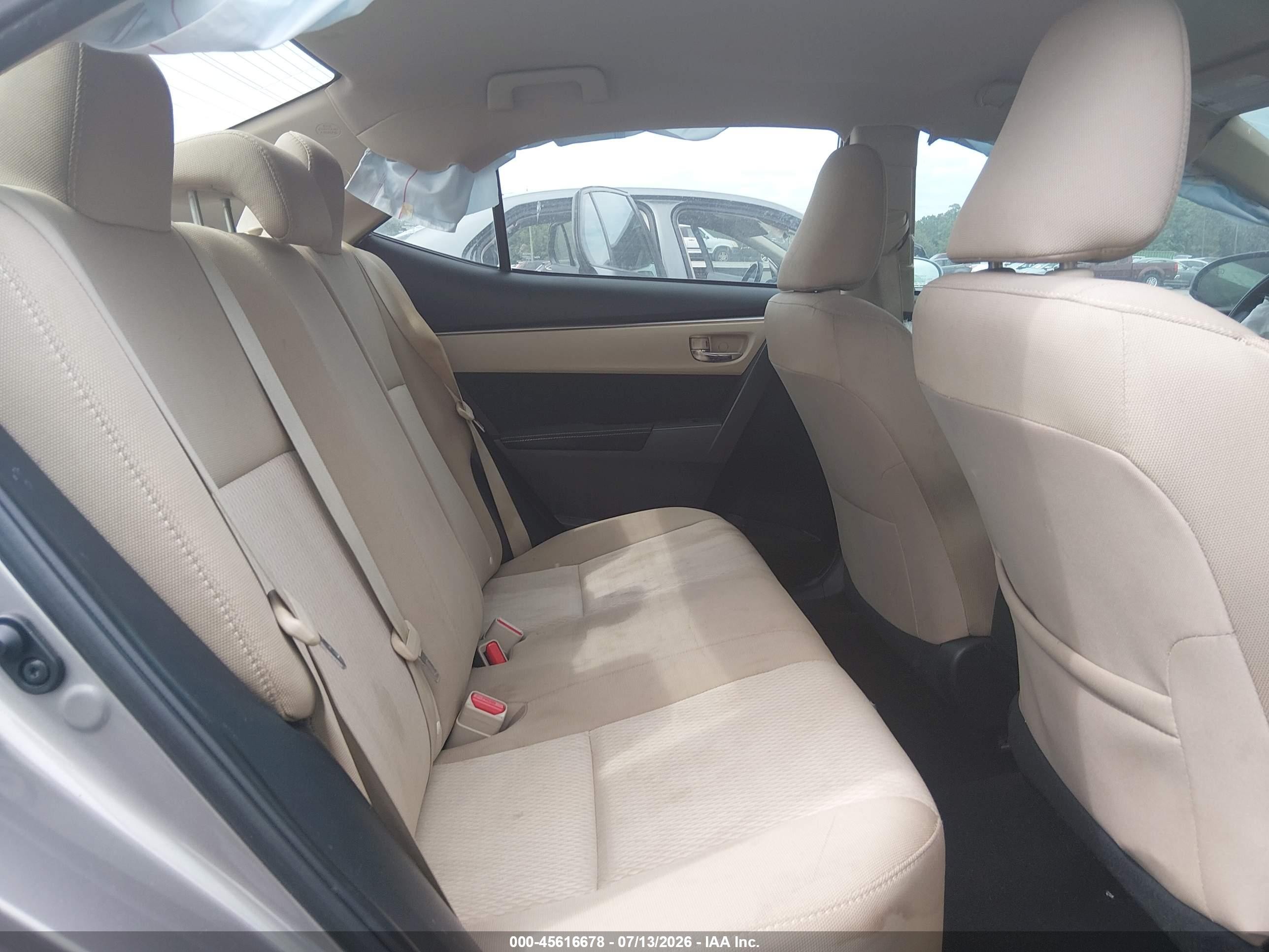2014 Toyota Corolla Le Plus Gray vin: 2T1BURHE5EC182051