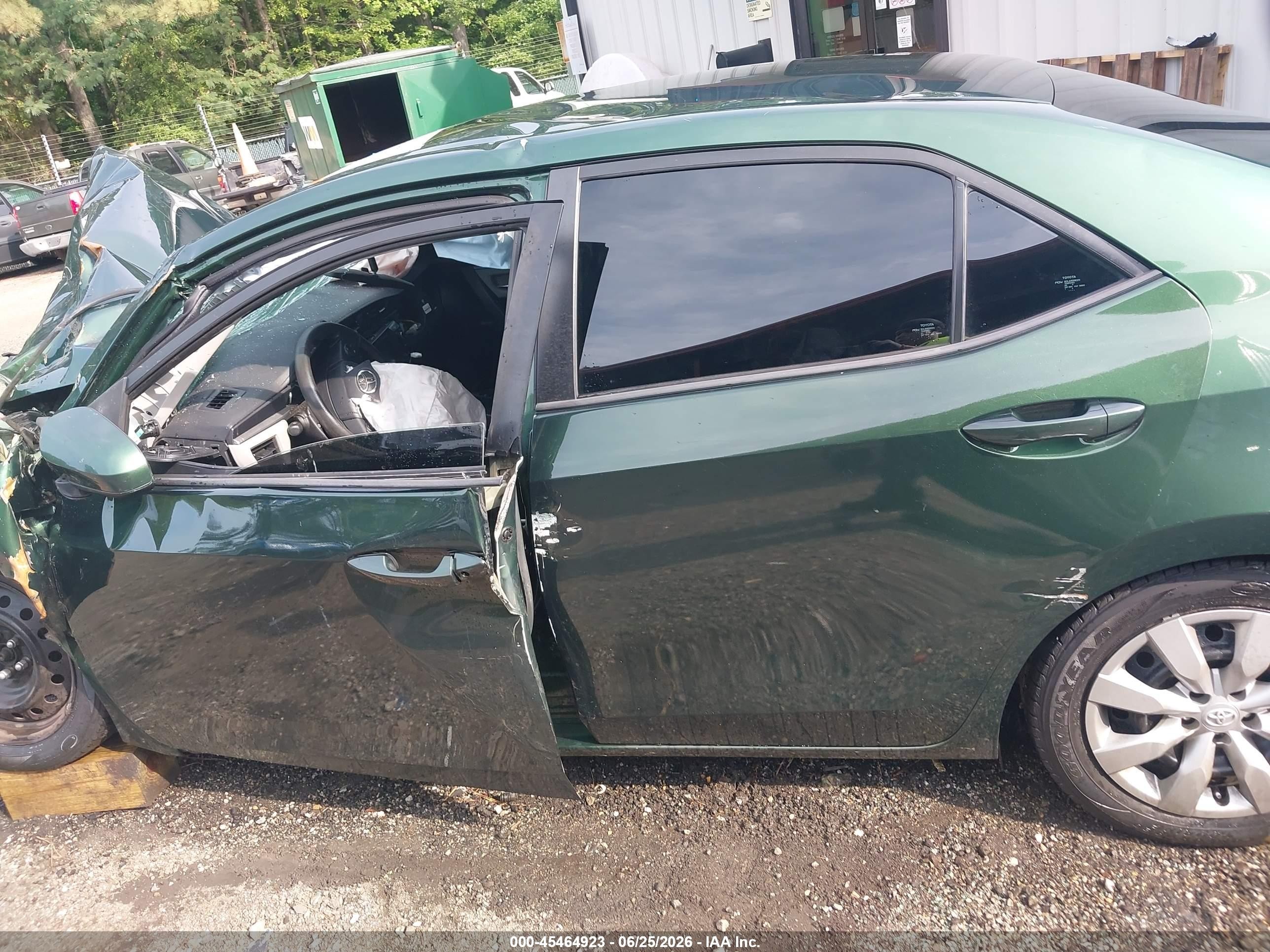 2014 Toyota Corolla Le Green vin: 2T1BURHE5EC182700